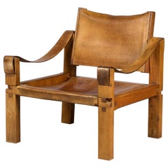 Pierre Chapo, Leather Armchair X S 10 X