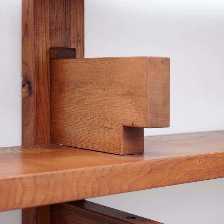 Pierre Chapo Mid-Century Modern B17 Book Shelves, circa 1960 6
