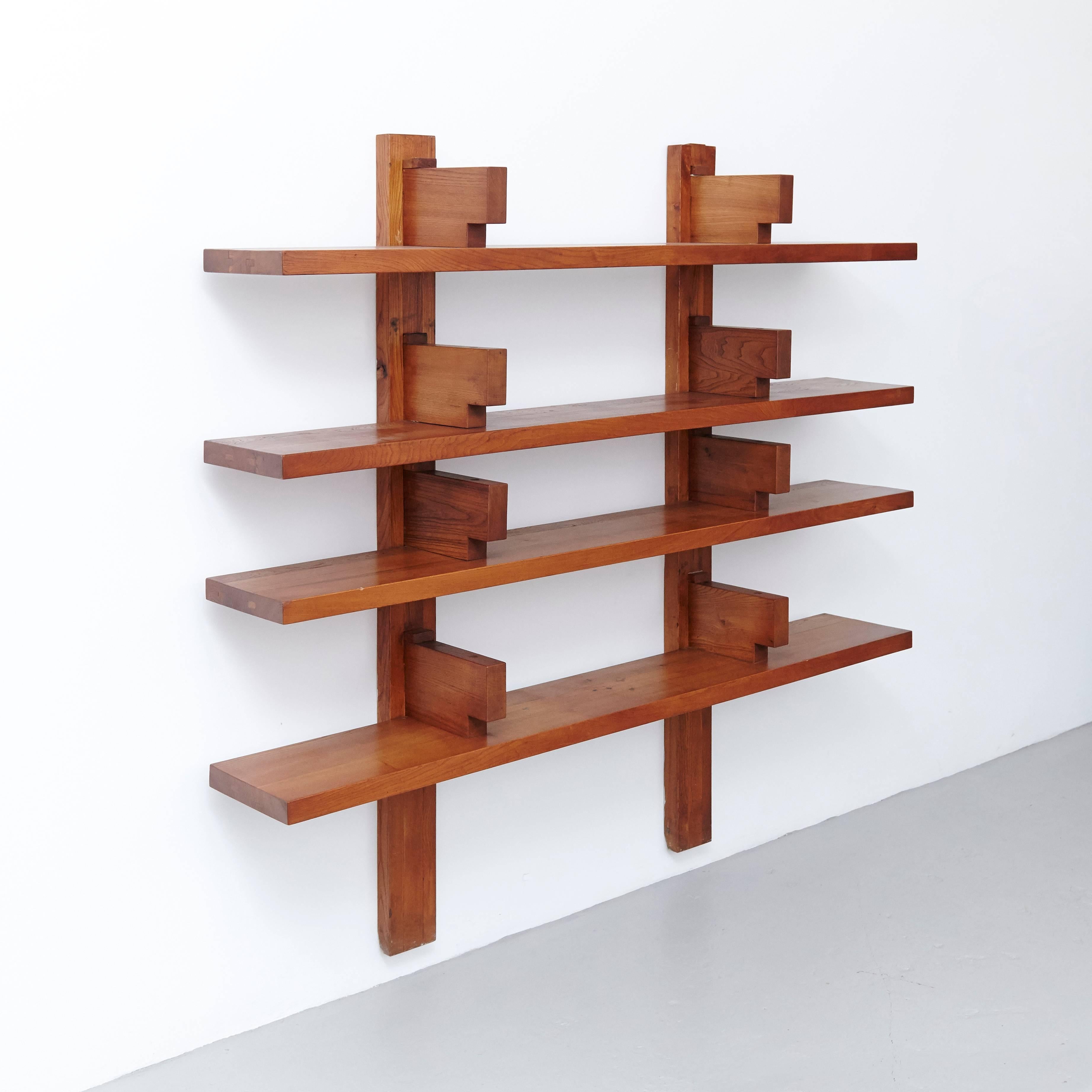mid century modern wall shelves
