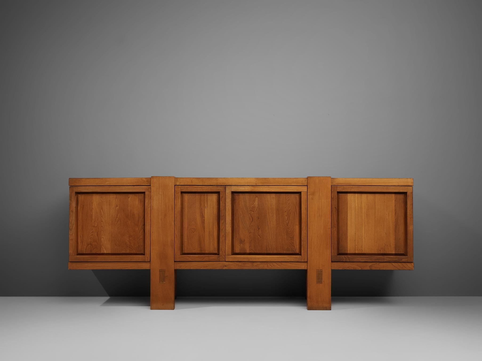 Pierre Chapo Model 'R16' Sideboard in Solid Elm 6