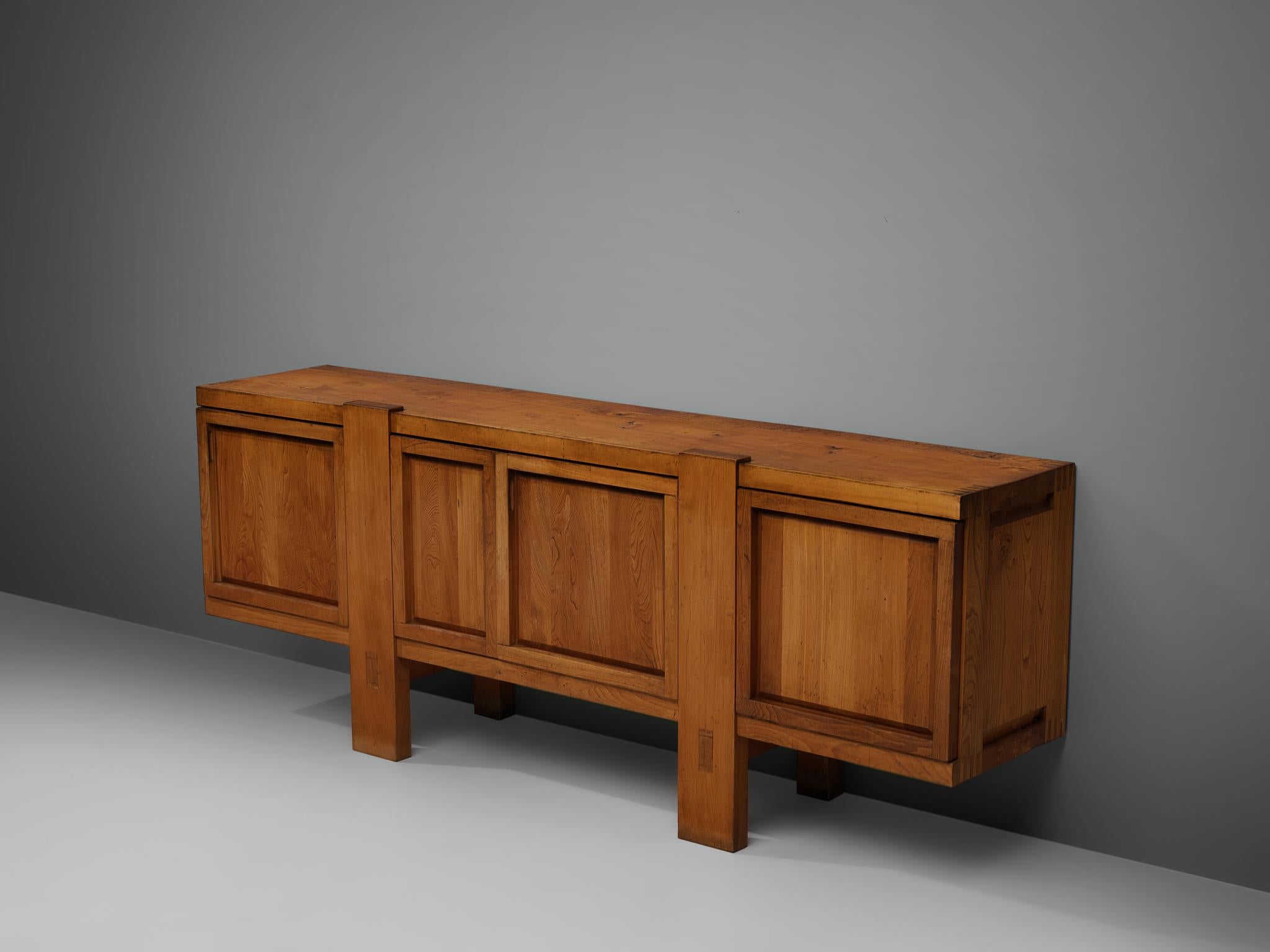 Pierre Chapo Model 'R16' Sideboard in Solid Elm 3