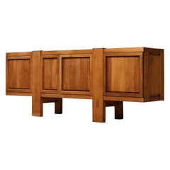 Pierre Chapo Model 'R16' Sideboard in Solid Elm