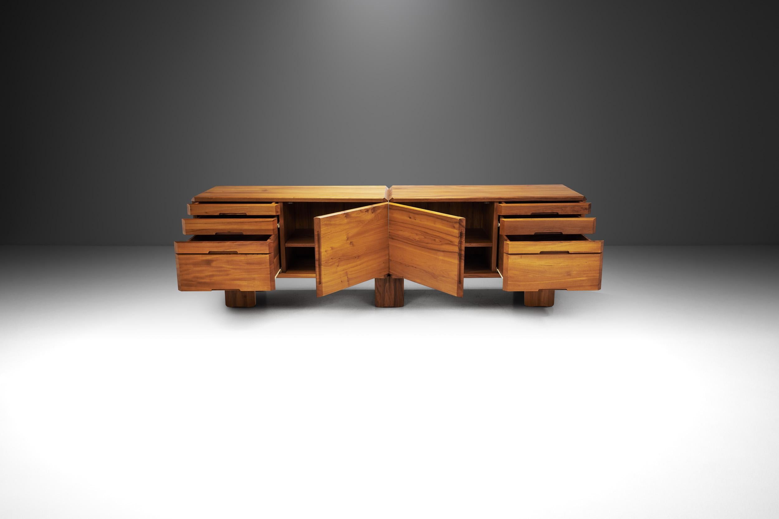 Modulares Sideboard R40 von Pierre Chapo aus Ulme, Frankreich, 1970er Jahre 1