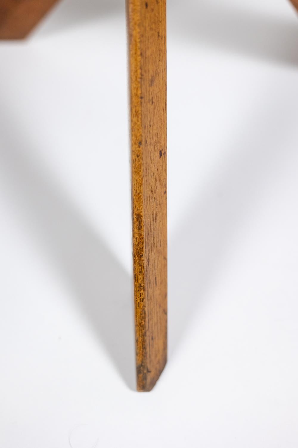 Pierre Chapo. Paar Ulmenhocker Modell S31A. Circa 1970. 2