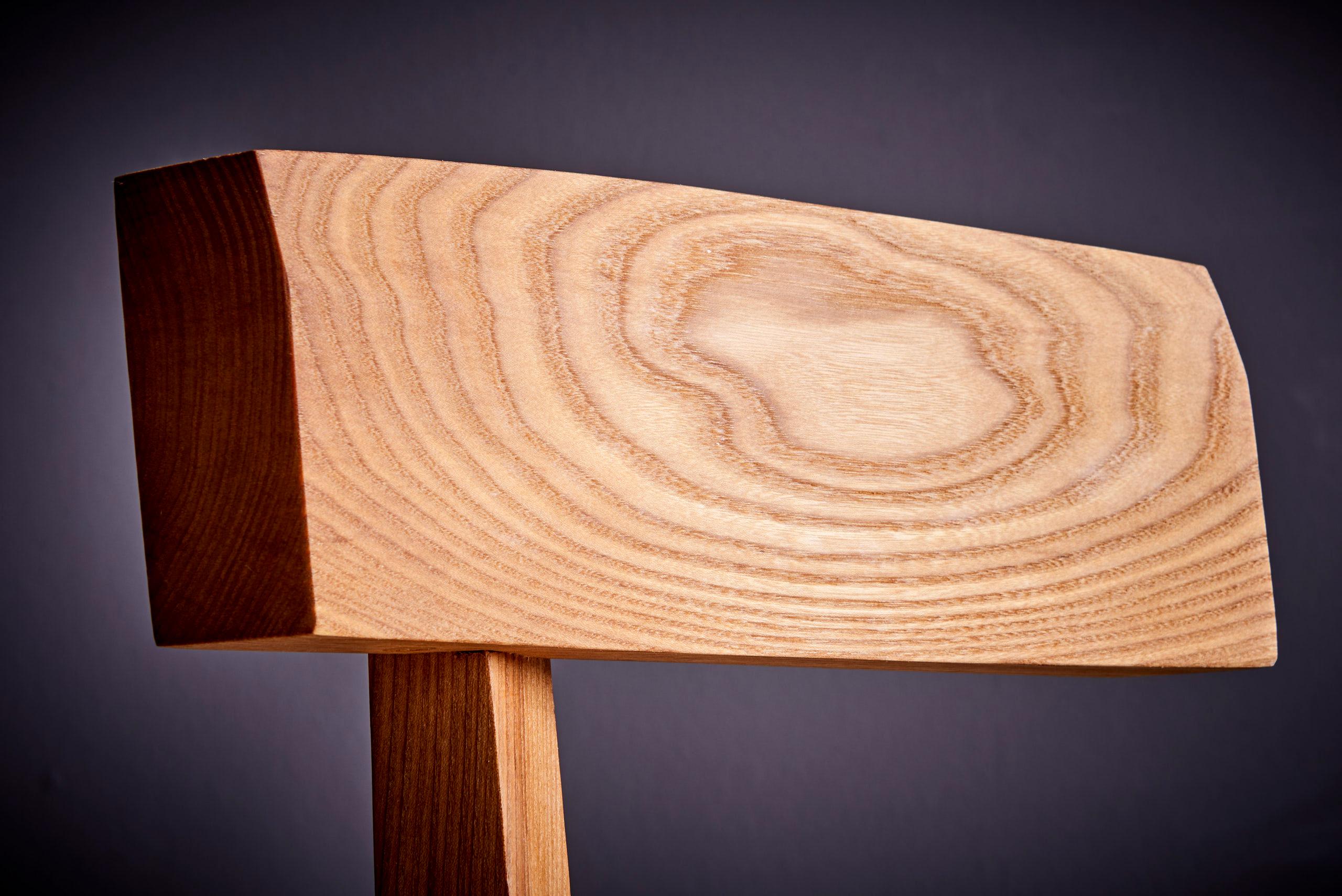 Orme Paire de chaises S34A en bois d'orme Pierre Chapo, France, 2024 en vente