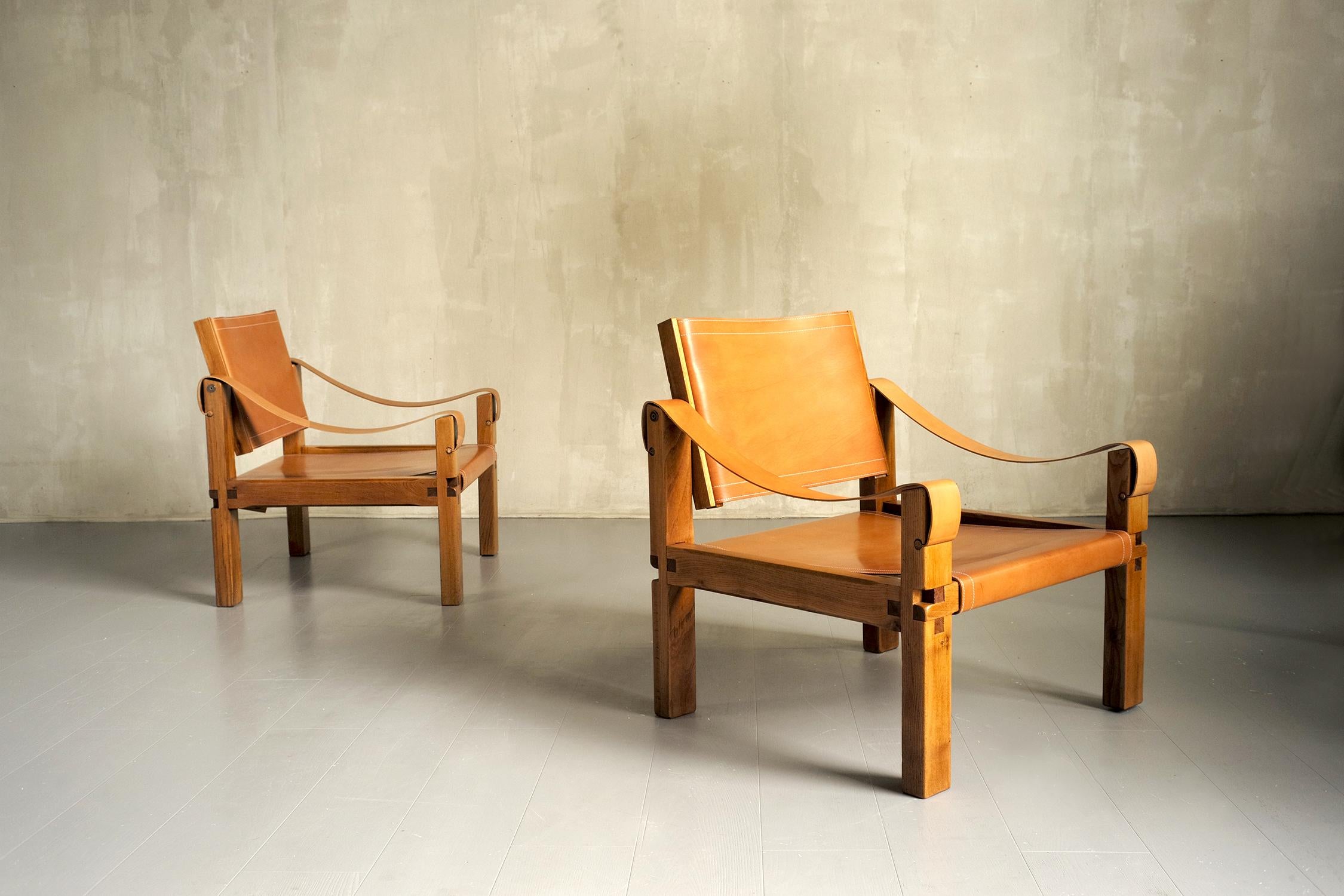 Mid-Century Modern Pierre Chapo, Pair of 