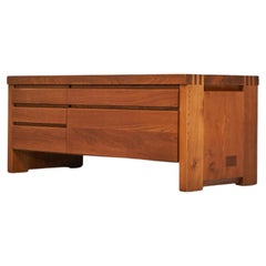 Pierre Chapo R14 Drawer Cabinet in Elm, France, 1960