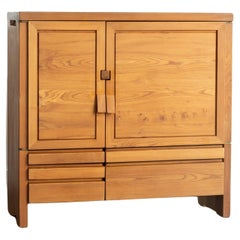 Pierre Chapo R18 Cabinet in Solid Elm, France 1960