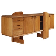 Early Pierre Chapo 'R28' Sideboard in Solid Elm