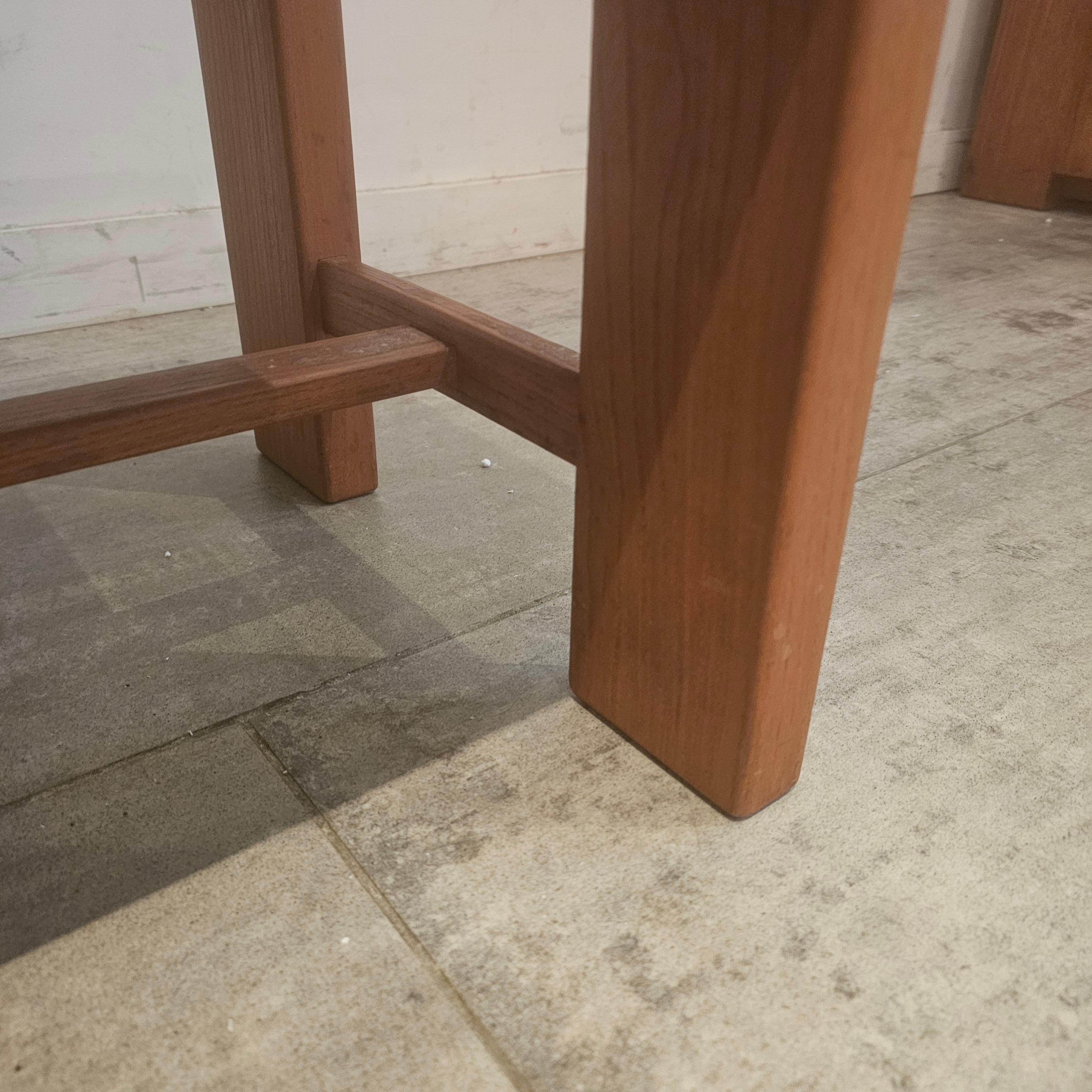Elm Pierre Chapo Rare Nightstand, bedside model T07 For Sale