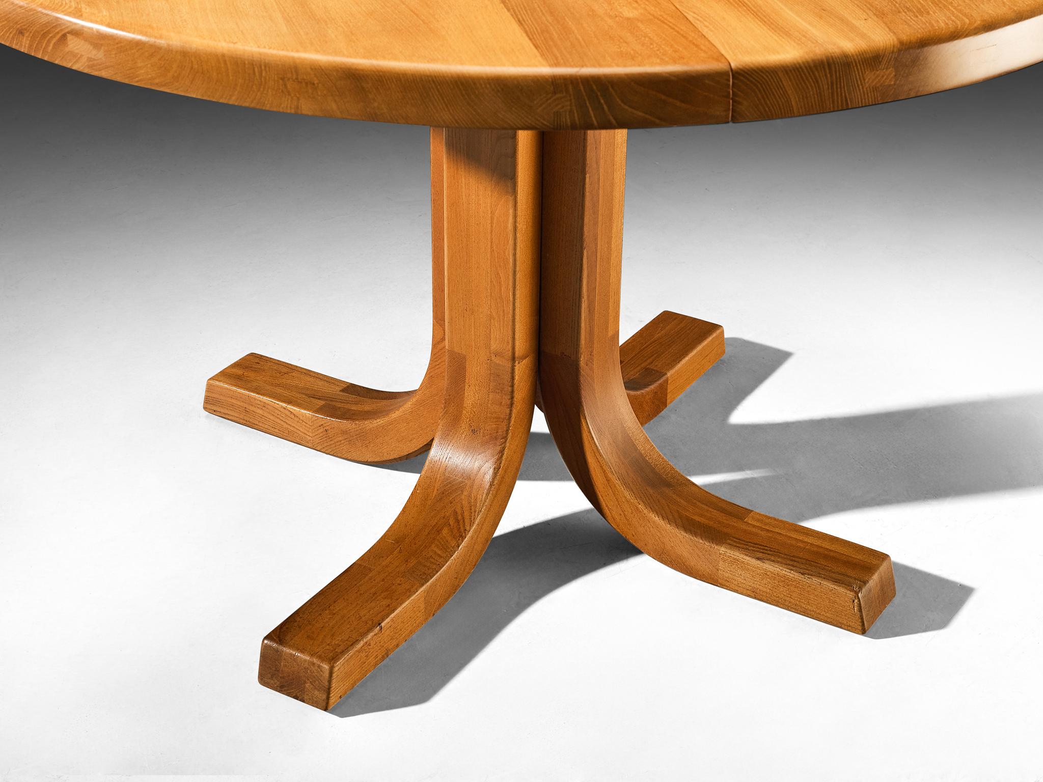 Pierre Chapo Round Table in Solid Elm 2