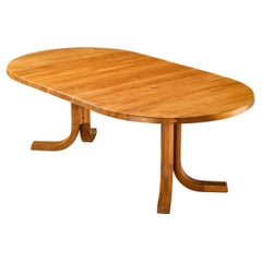 Pierre Chapo Round Table in Solid Elm