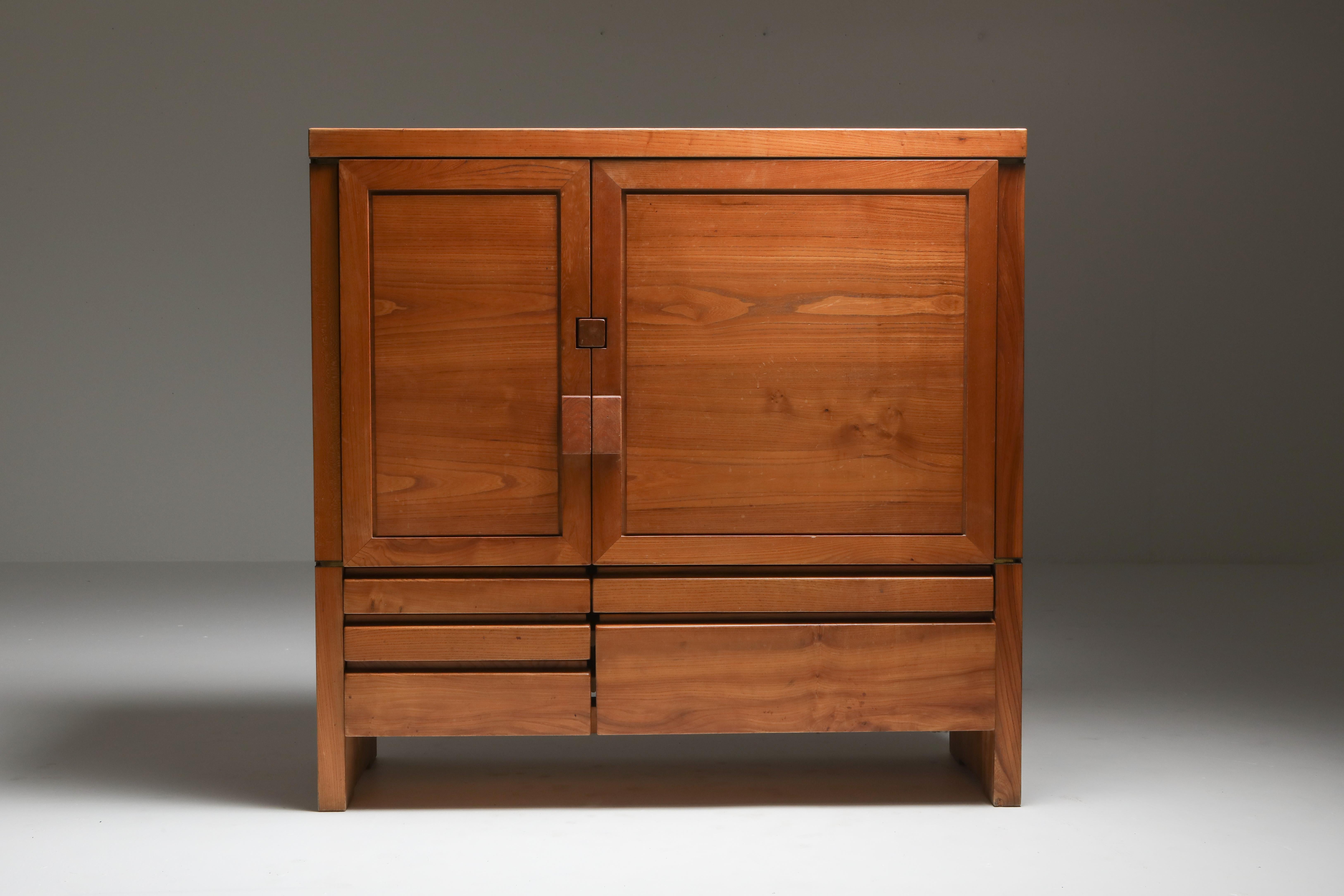 Chapo's Two-Door Five-Drawer Cabinet R18 In Excellent Condition In Antwerp, BE