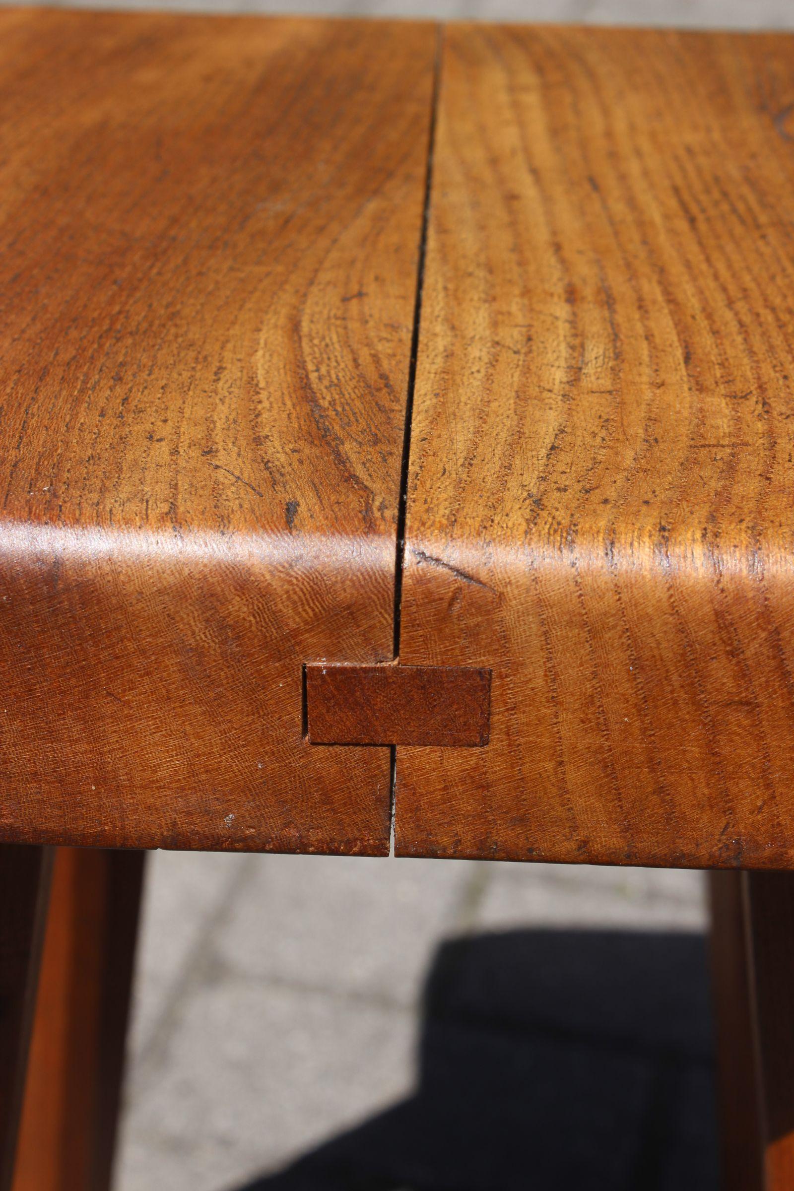 Pierre Chapo S01 Elm Stool, France 1960s 5