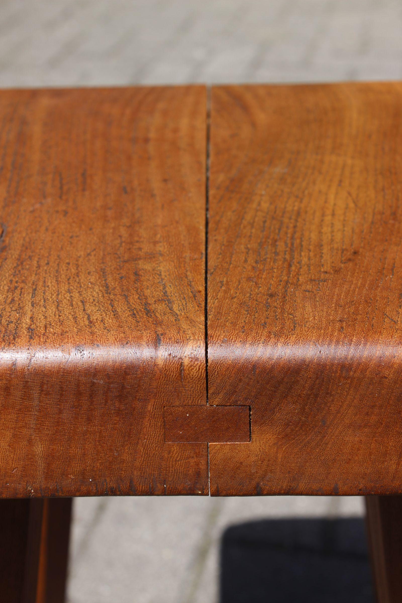 Pierre Chapo S01 Elm Stool, France 1960s 2