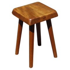 Pierre Chapo S01 Elm Stool, France 1960s