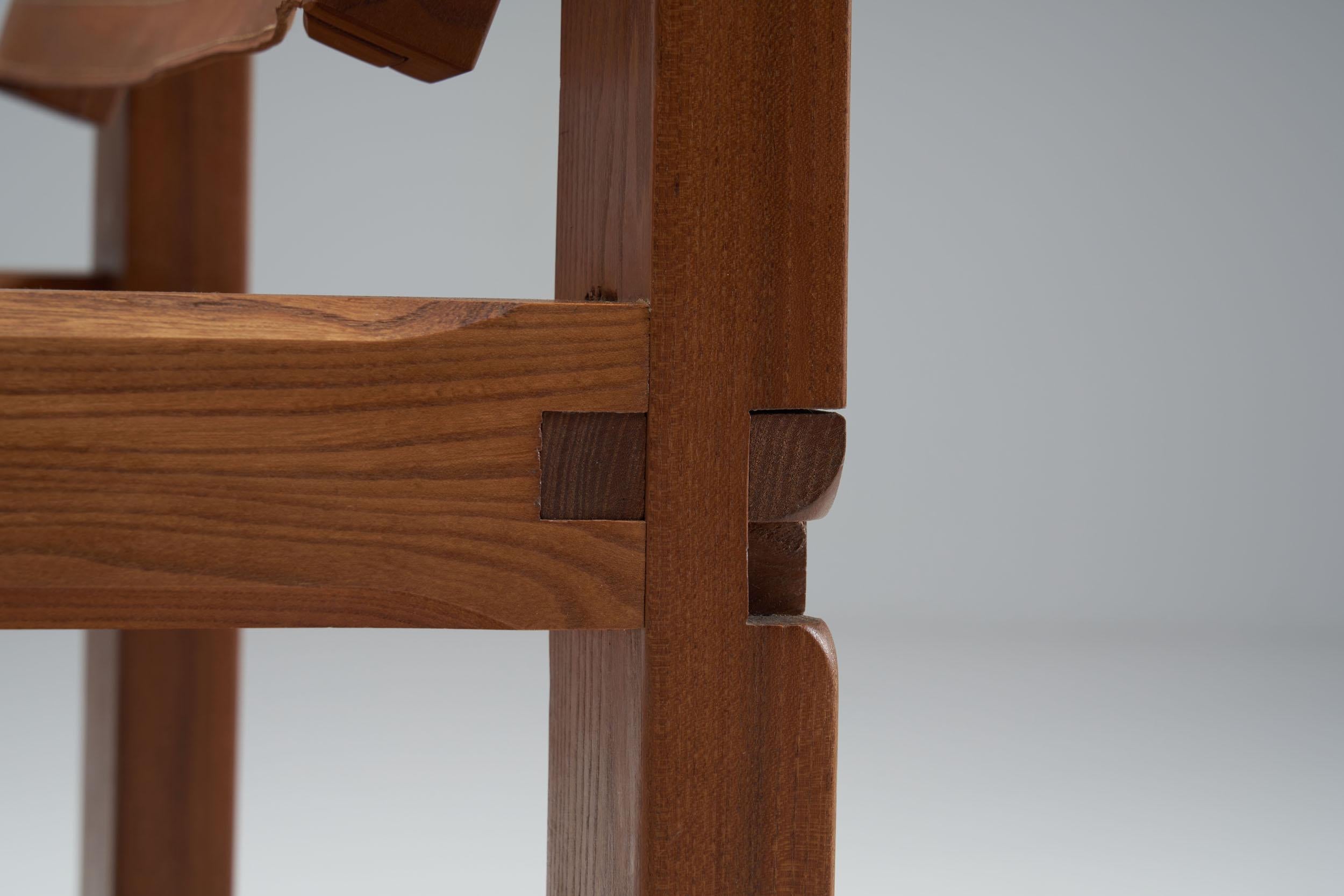 Pierre Chapo “S10” Chair, France, 1960s 7