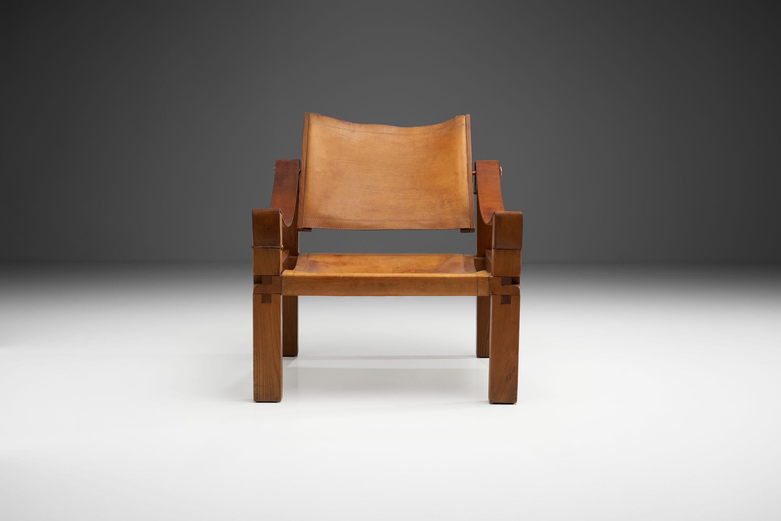 Mid-Century Modern Pierre Chapo “S10” Chair, France, 1960s
