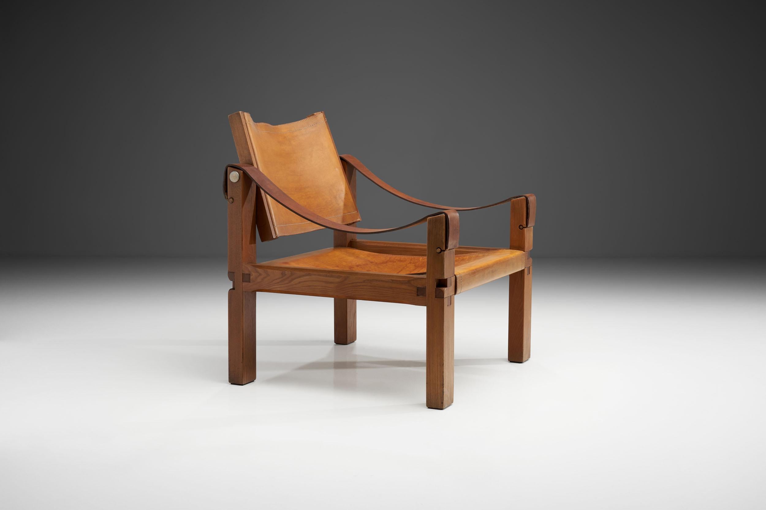 French Pierre Chapo “S10” Chair, France, 1960s