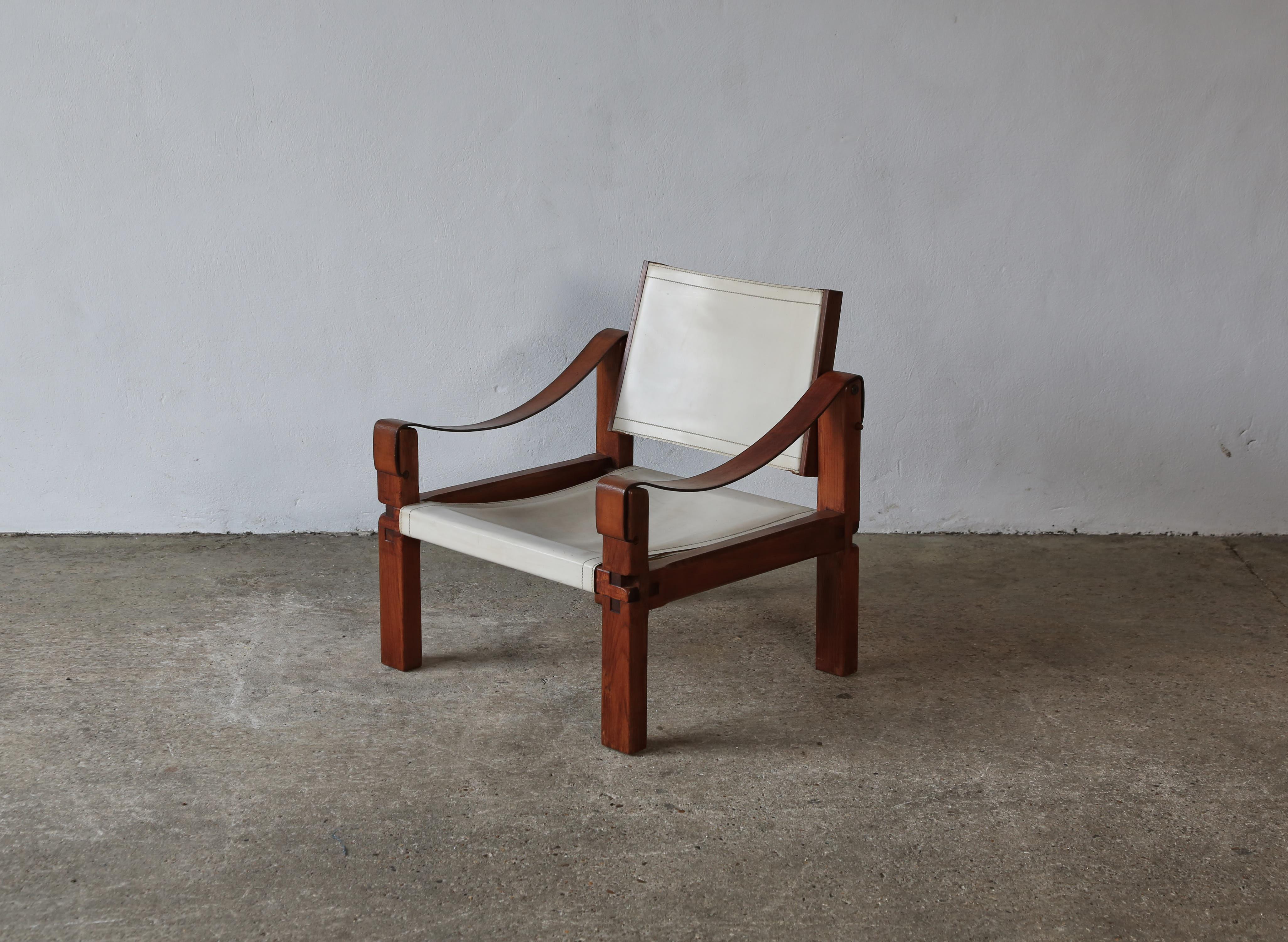 20th Century Pierre Chapo S10 Lounge Chair, France, 1960s For Sale