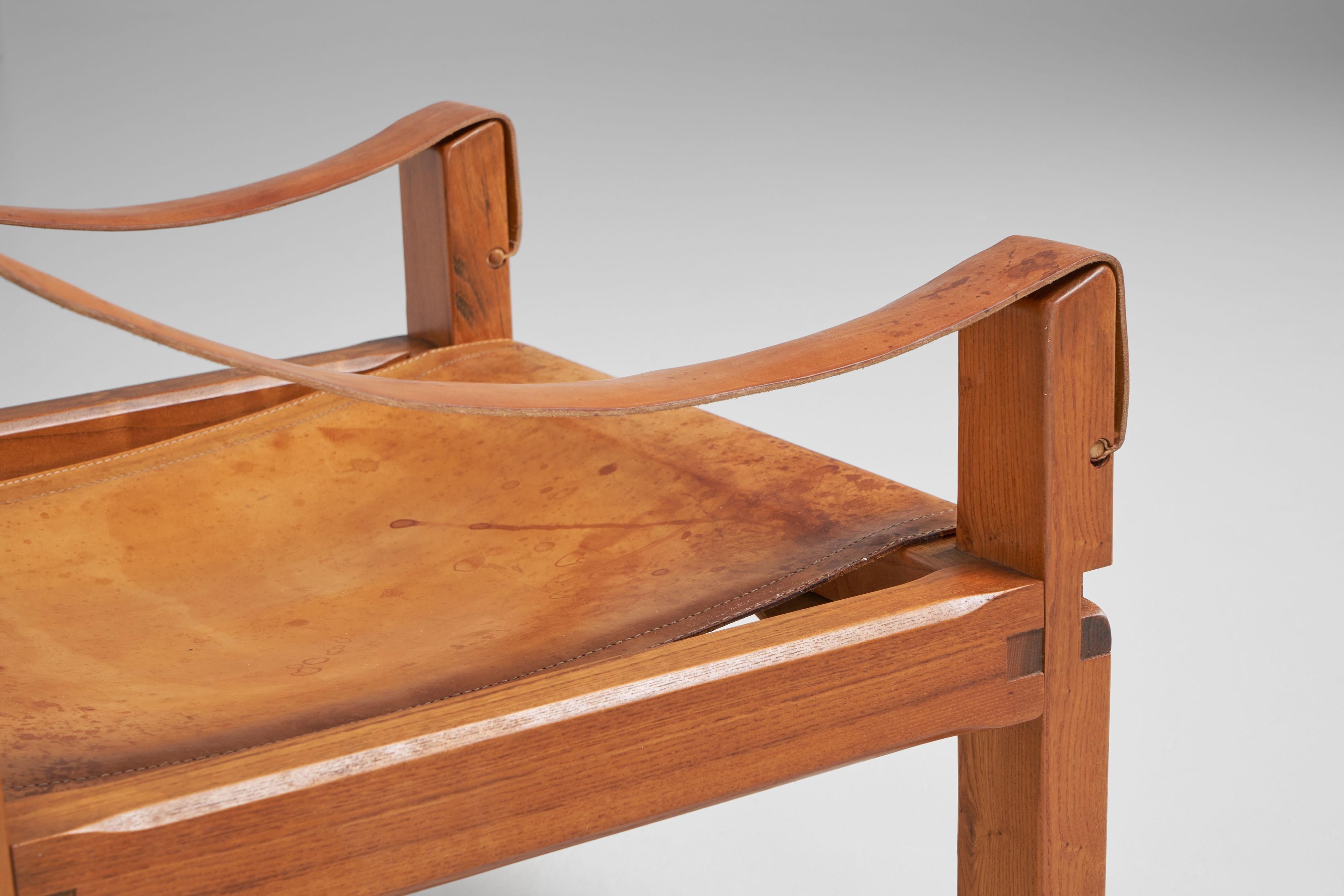 Mid-20th Century Pierre Chapo S10 Lounge Chair, France, 1964