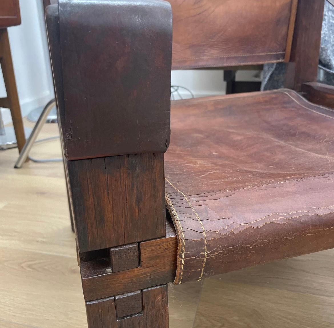 Pierre Chapo S10 Lounge Safari Chair For Sale 3
