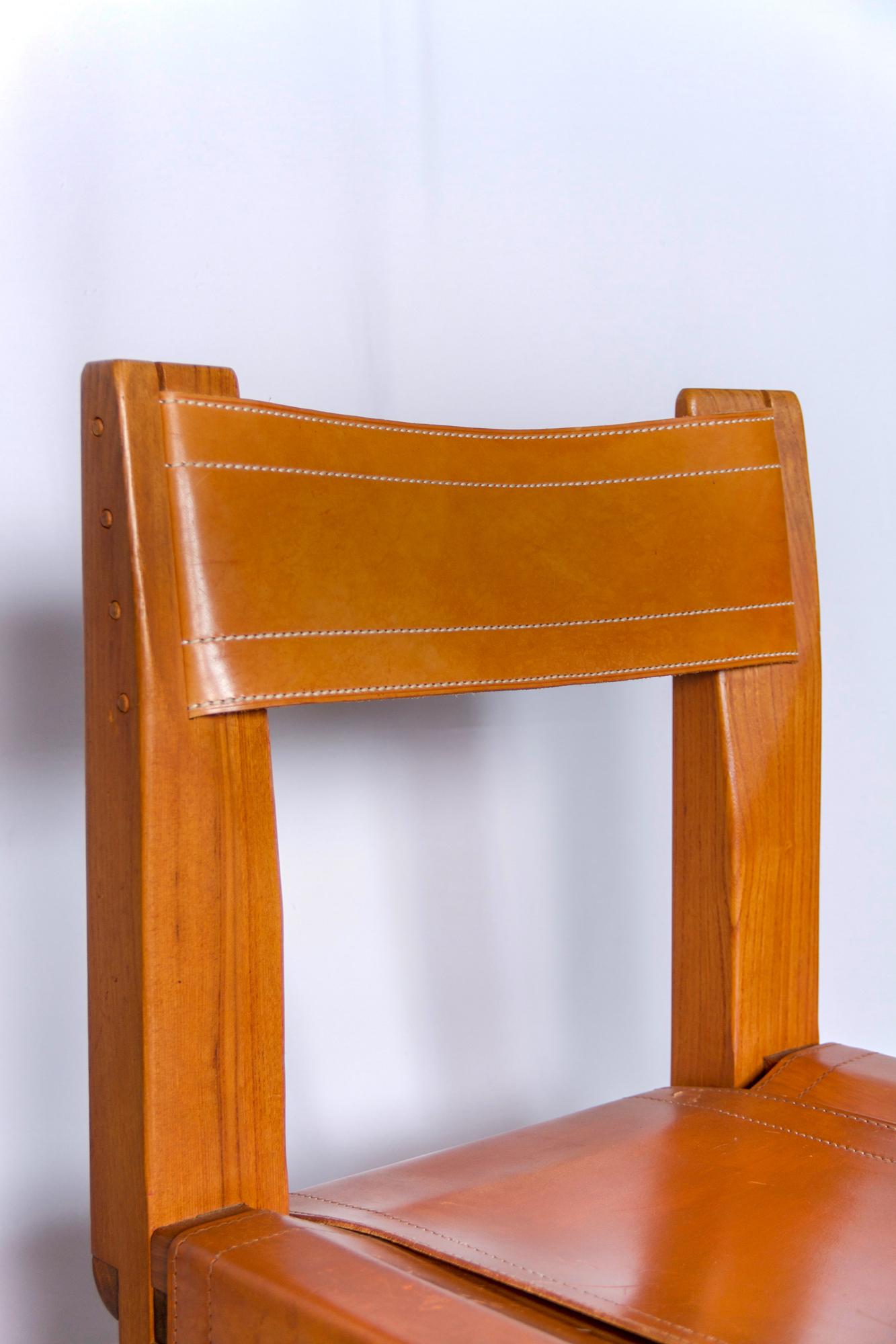 Mid-Century Modern Pierre Chapo 'S.11' Chair, 1960s