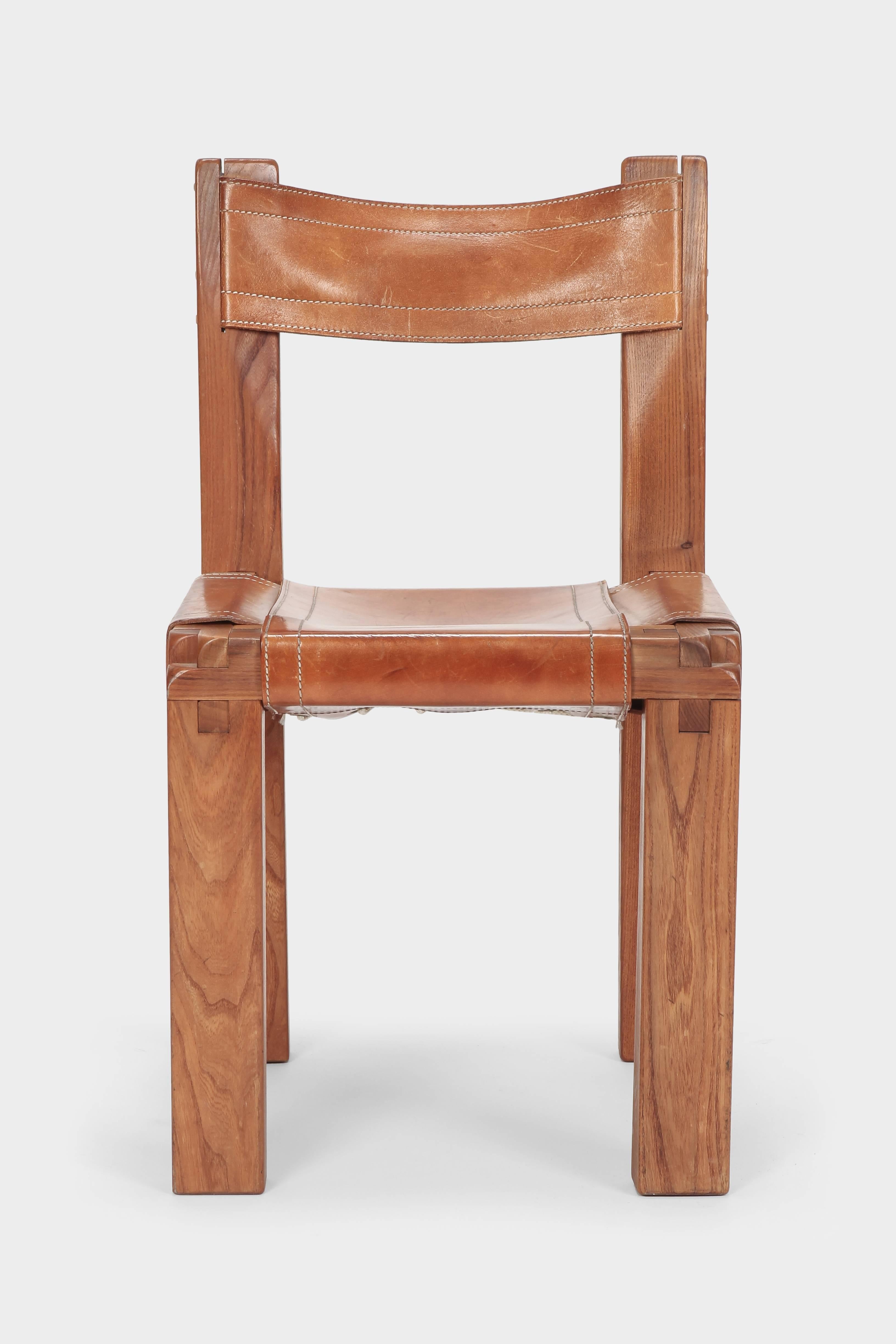 Mid-Century Modern Pierre Chapo S11 Chair, 1960s