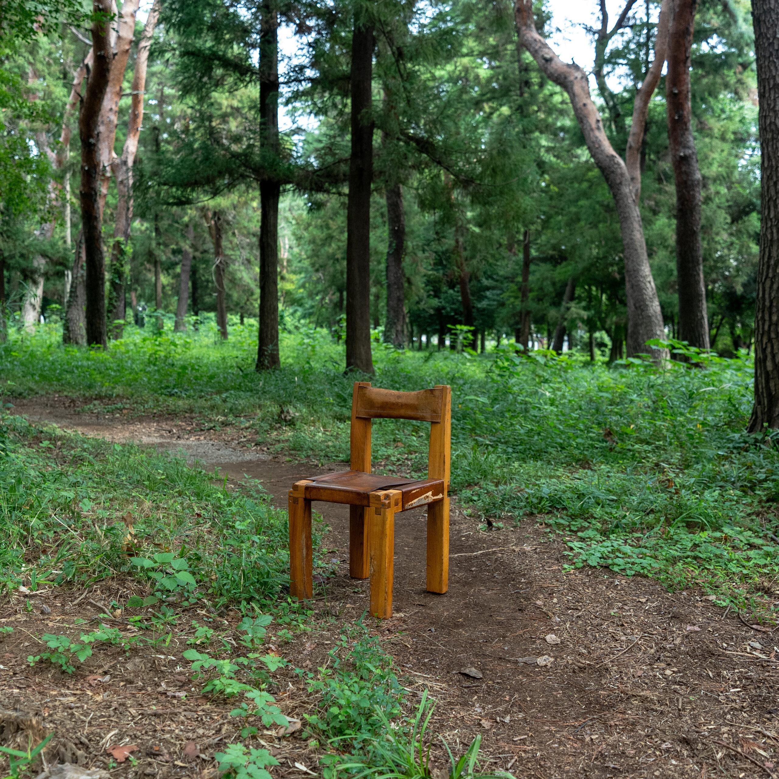 Late 20th Century S11 Chairs Set, Pierre Chapo, France, 1970s For Sale