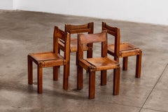 Pierre Chapo “S11” Dining Chairs for Atelier Pierre Chapo, 1966, Set of 4
