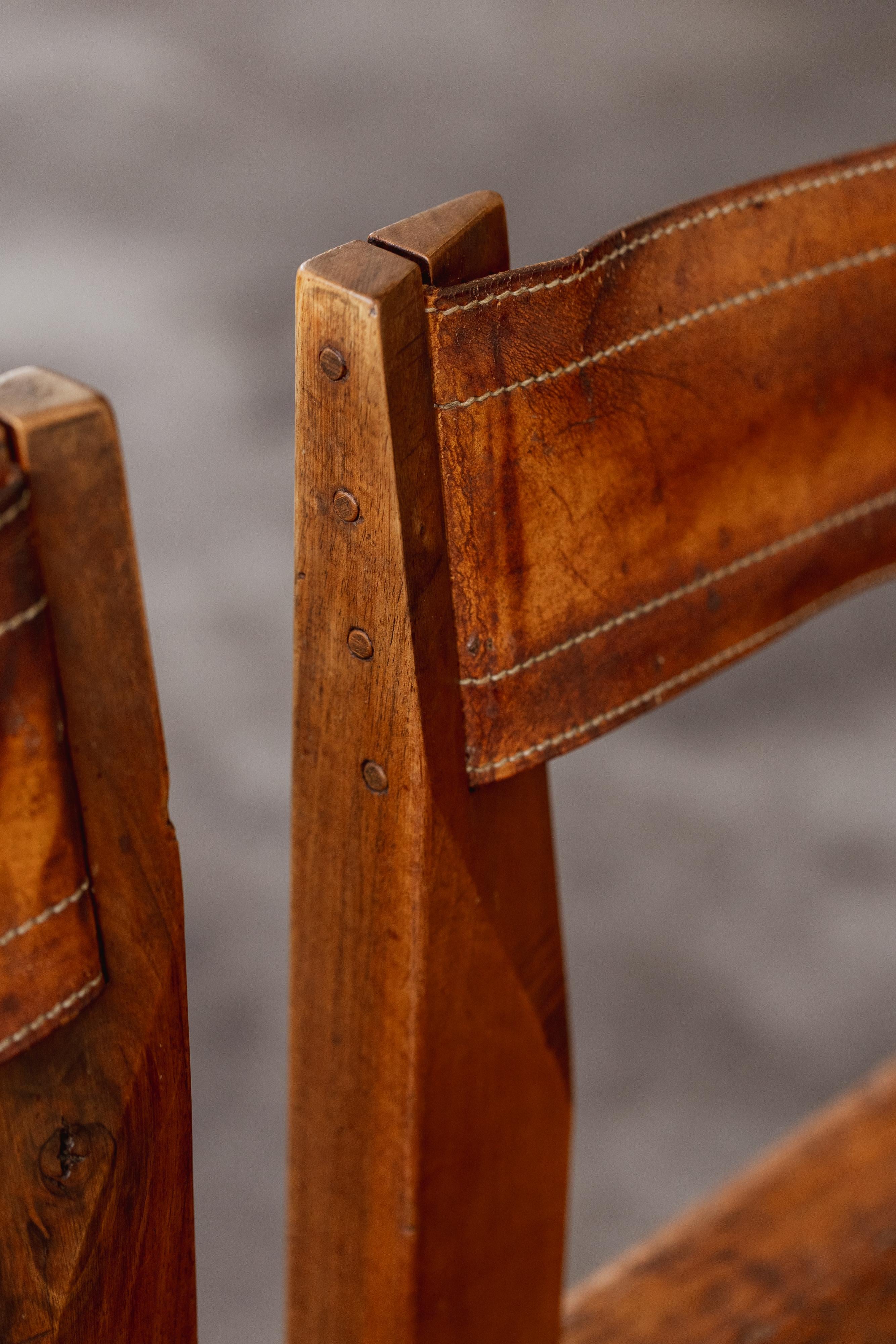 Francese Sedie da pranzo Pierre Chapo 