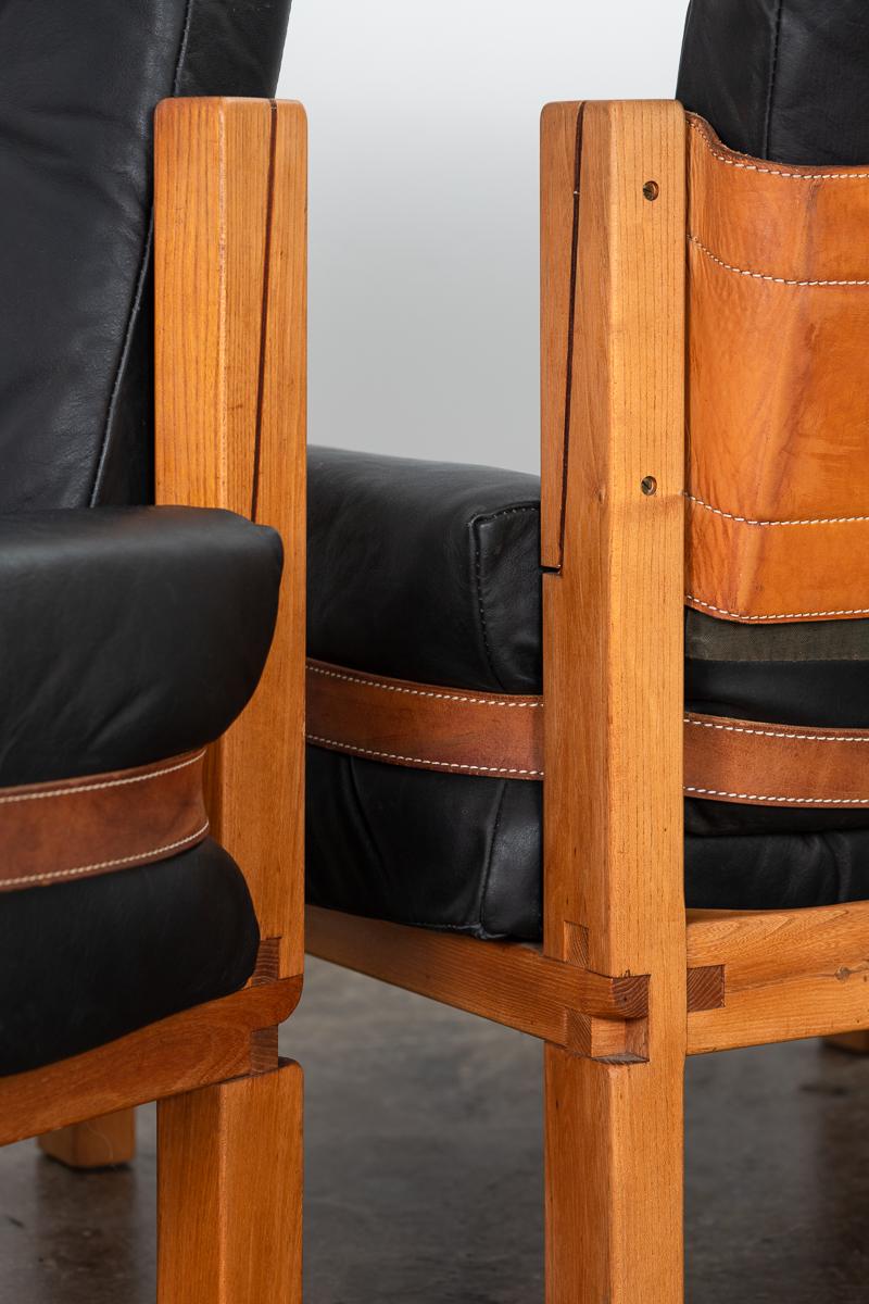 Pierre Chapo S15 Lounge Chairs 6