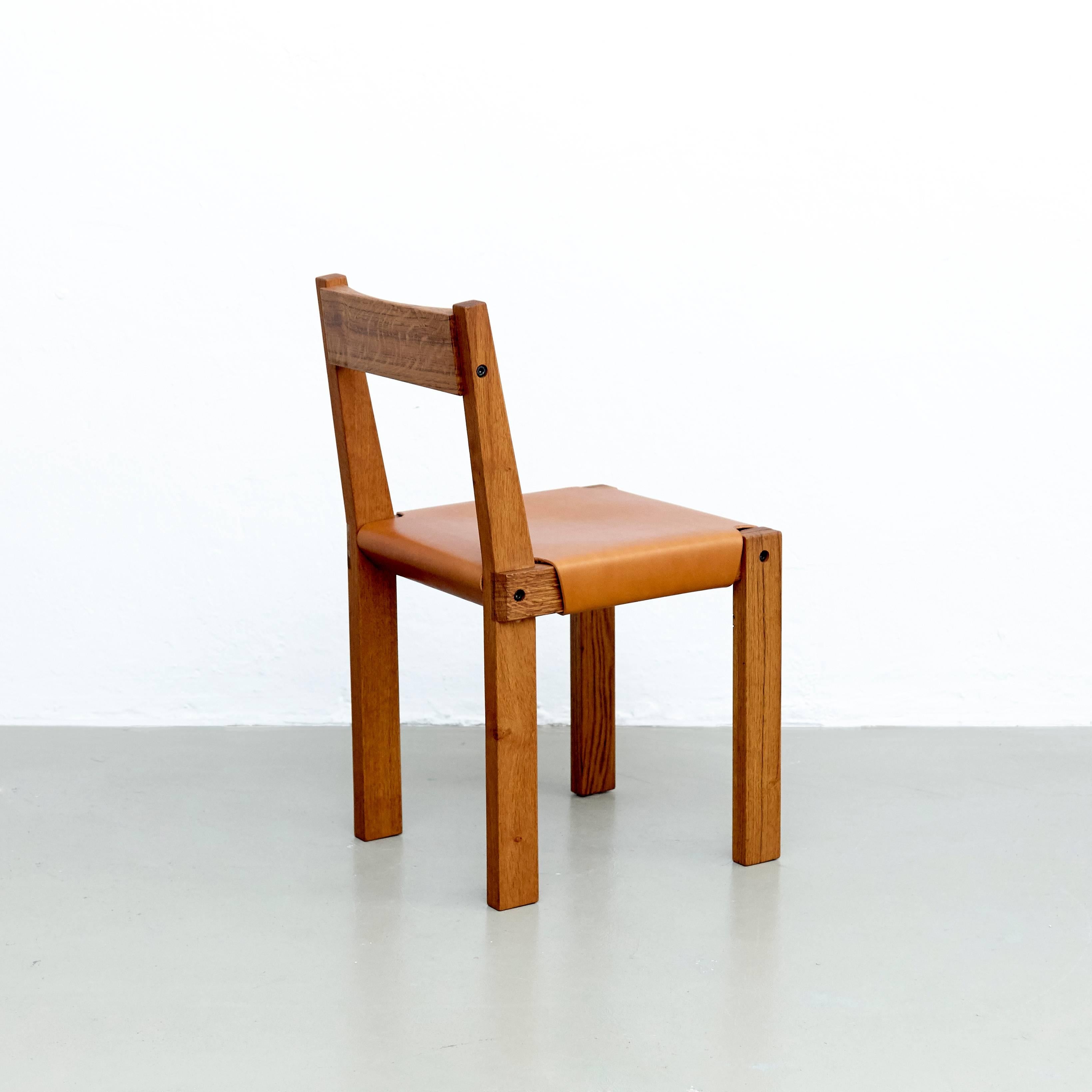 French Pierre Chapo S24 Chair