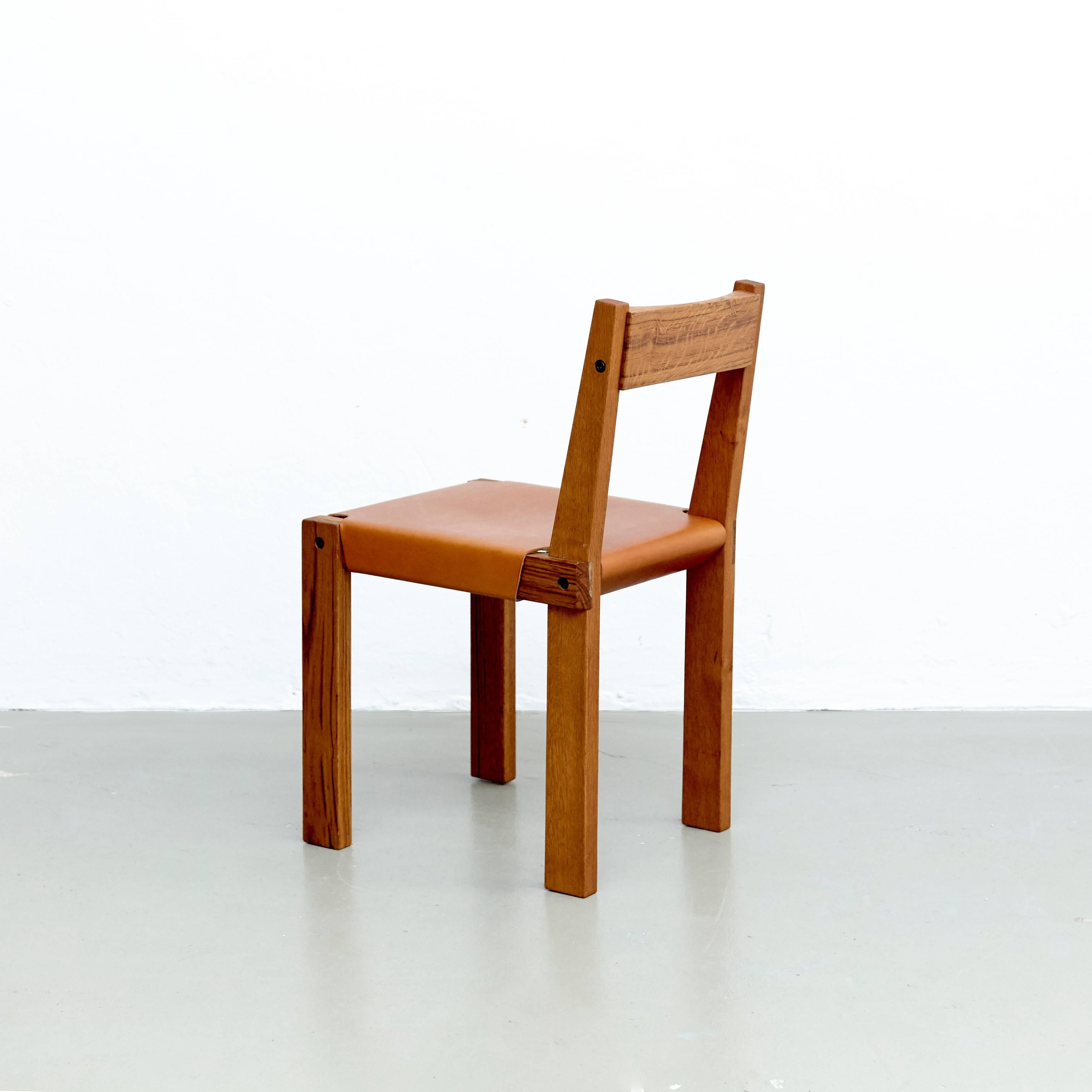 Contemporary Pierre Chapo S24 Chair