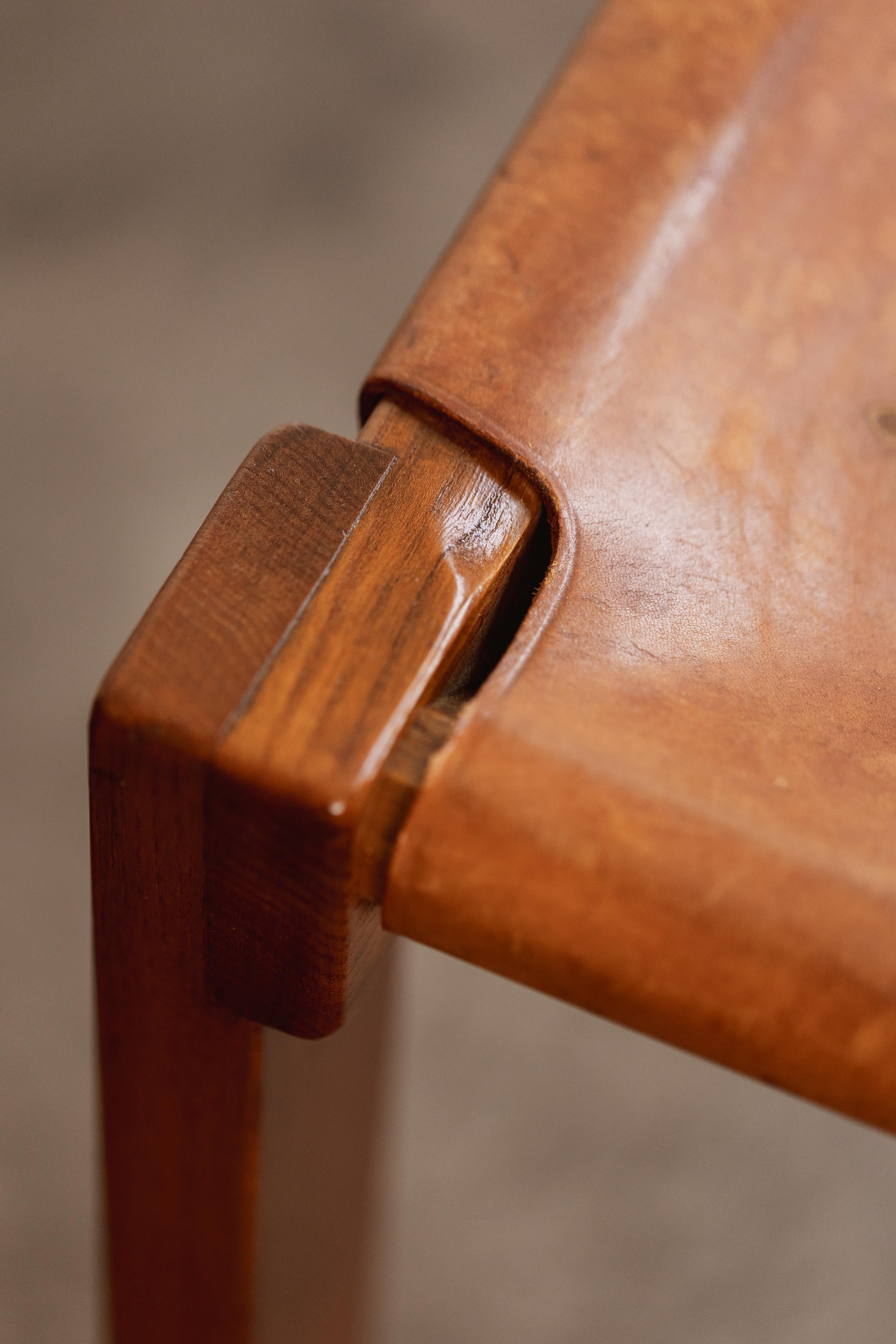 Pierre Chapo “S24” Dining Chairs, 1967, Set of 4 For Sale 8