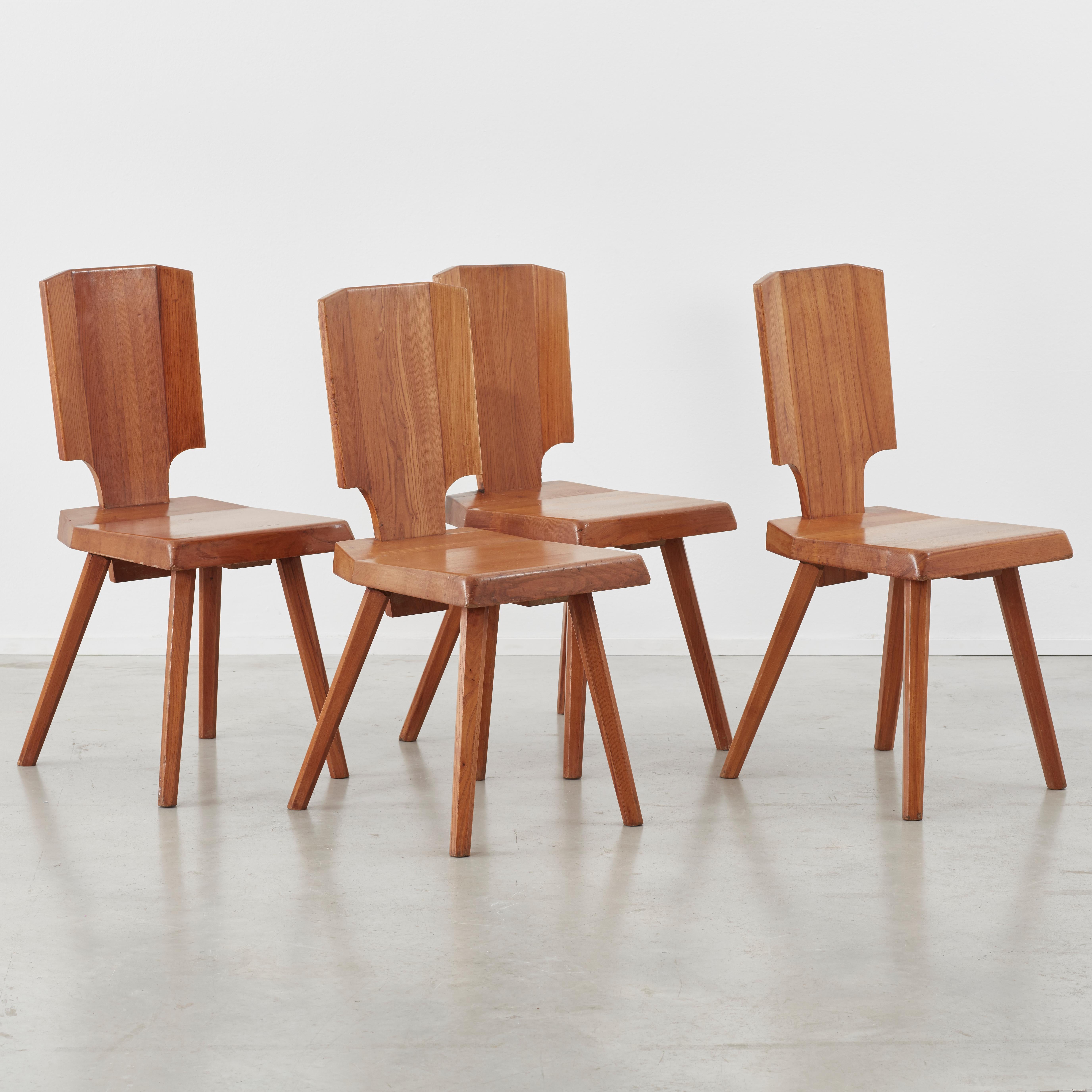 Pierre Chapo S28 Chair Chapo SA, France, 1972, 4 available 4