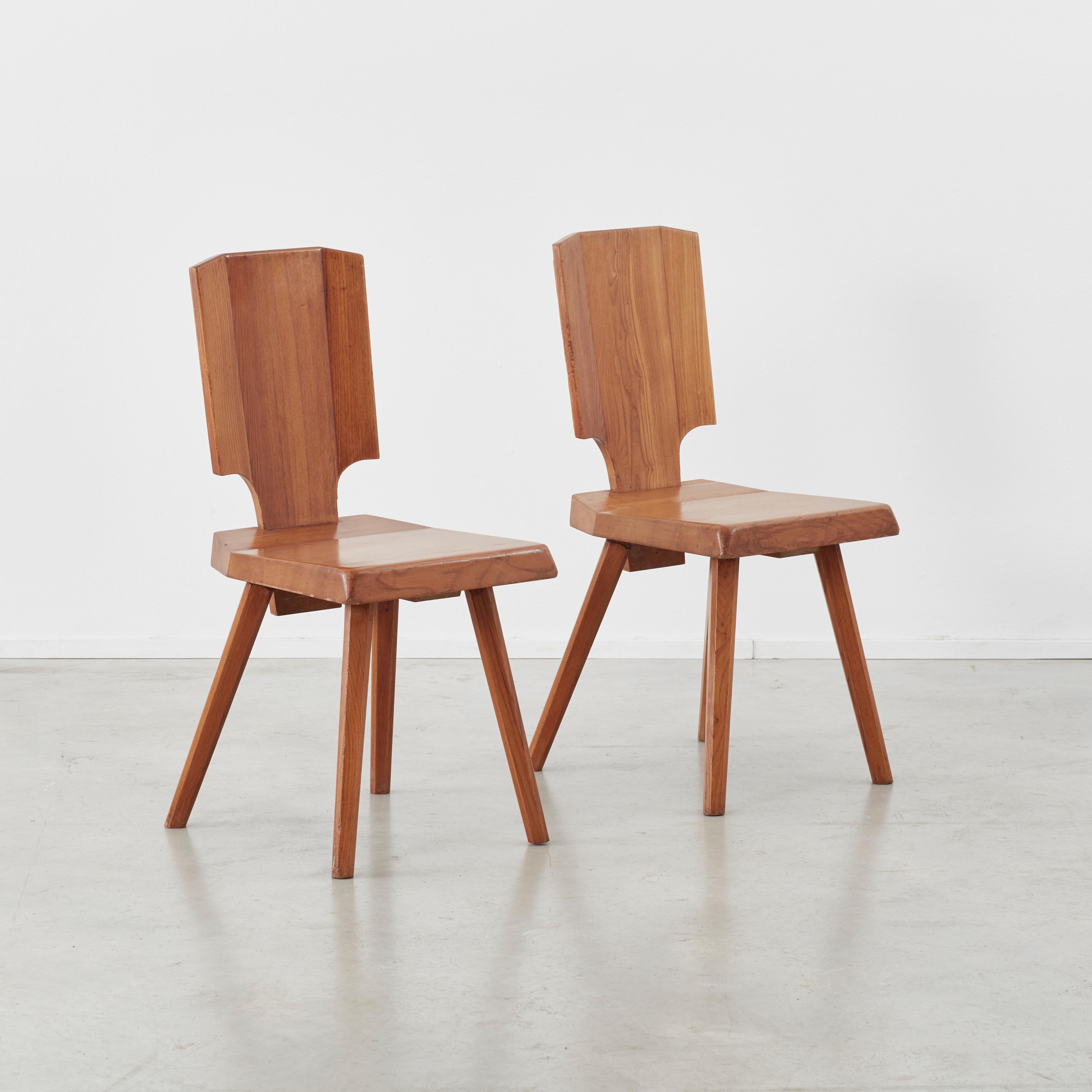 Pierre Chapo S28 Chair Chapo SA, France, 1972, 4 available 3