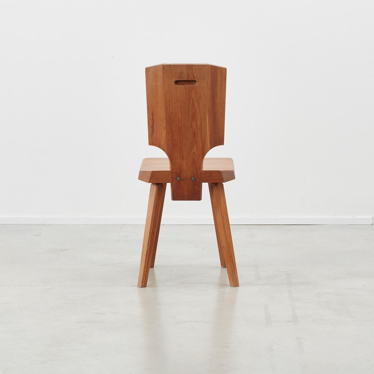 Elm Pierre Chapo S28 Chair Chapo SA, France, 1972