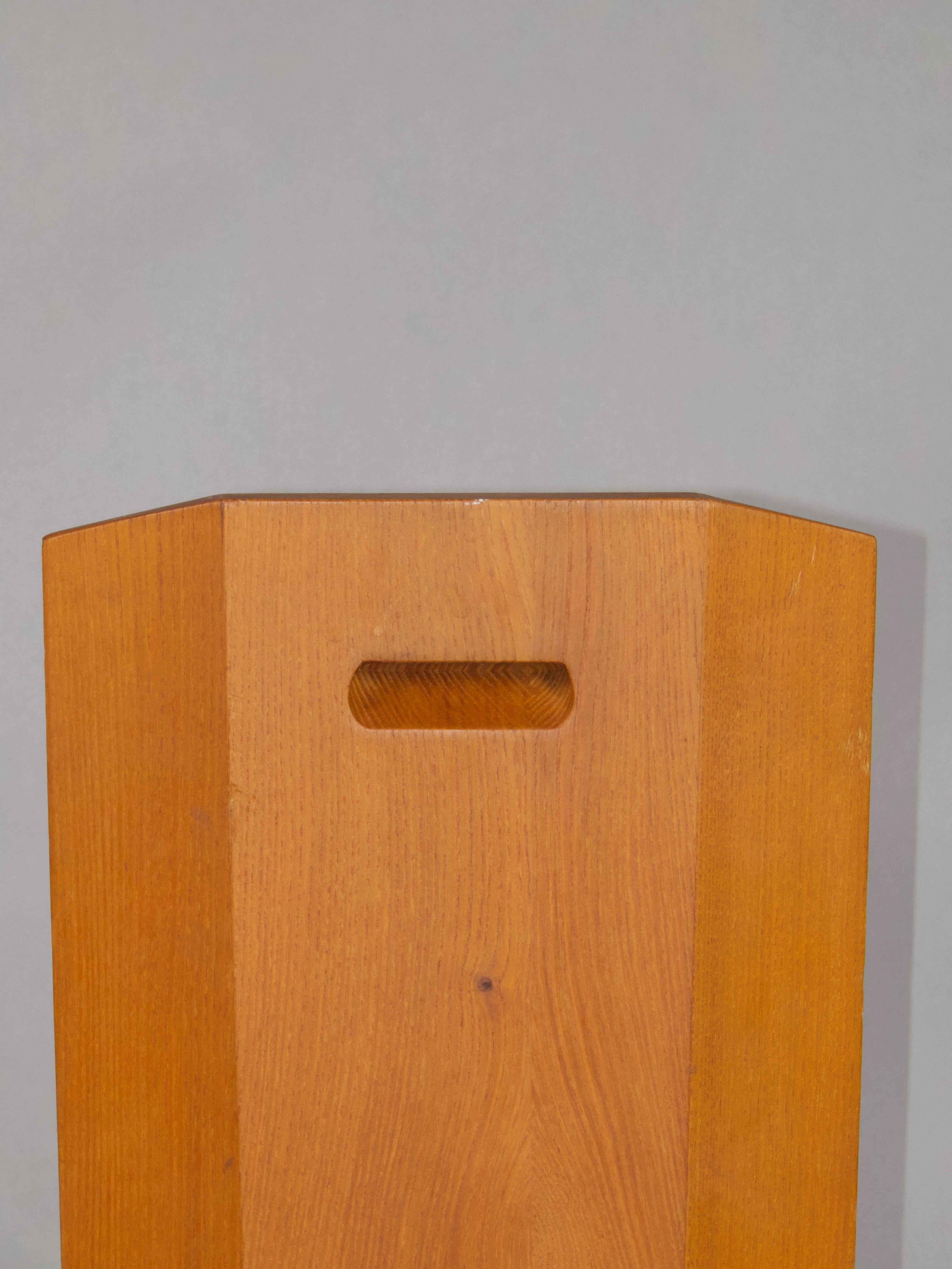 Pierre Chapo S28 chair in elm wood France 1972 For Sale 3