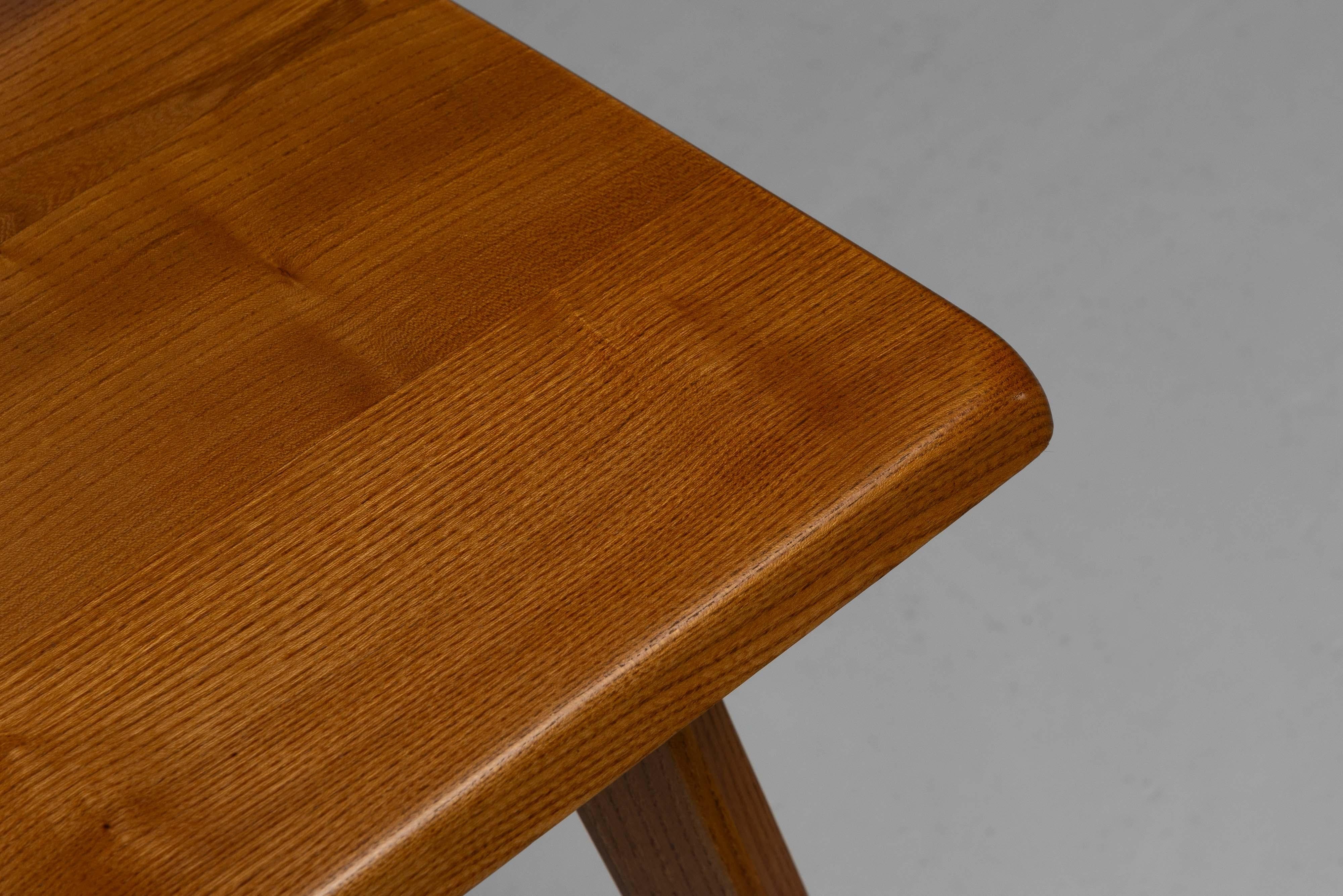 Pierre Chapo S28 chairs pair in elm wood France 1972 For Sale 3