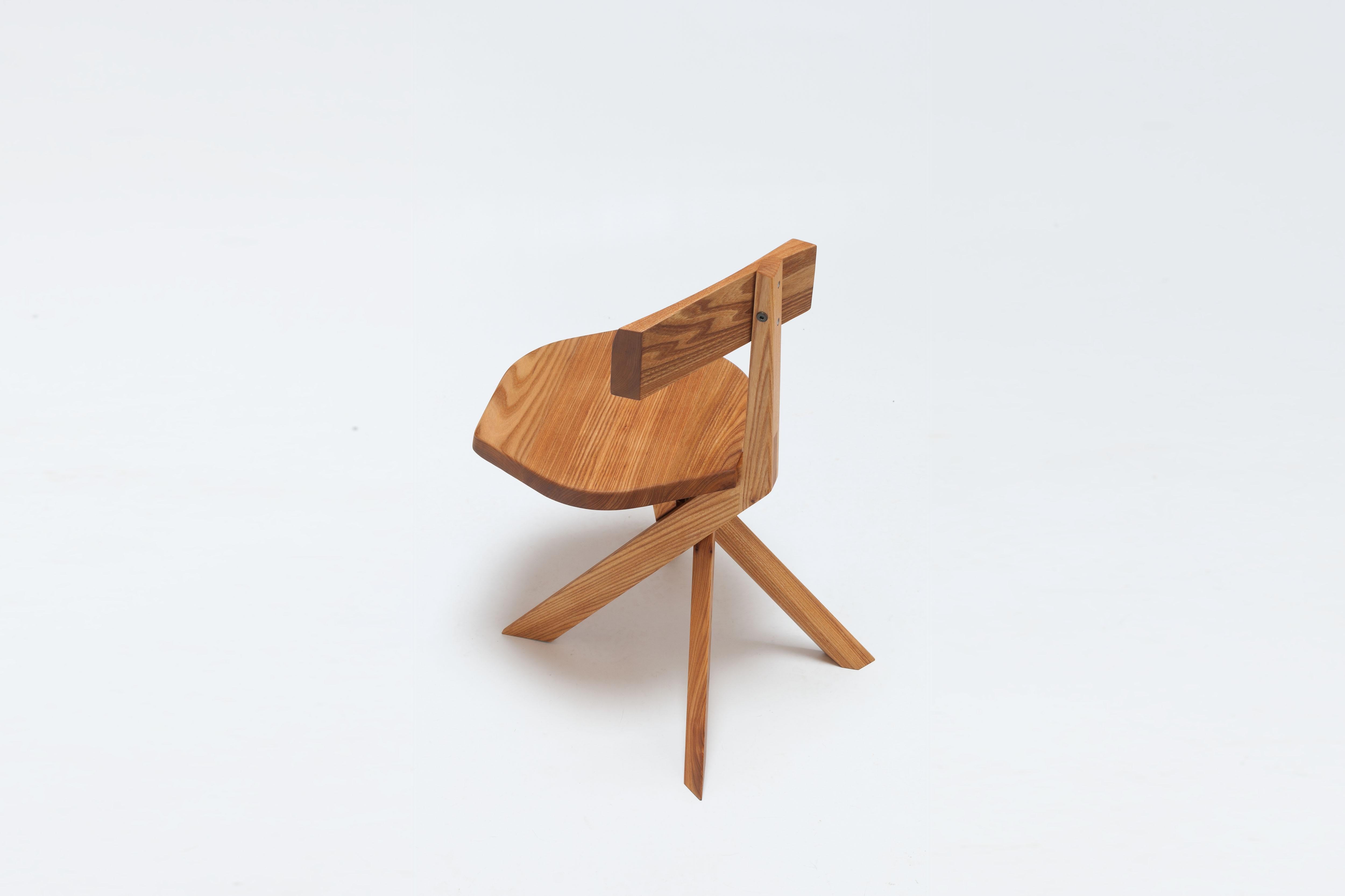 Pierre Chapo S34 Chair(s) in Solid Elm  -- ' Shipping from Stock ' For Sale 5