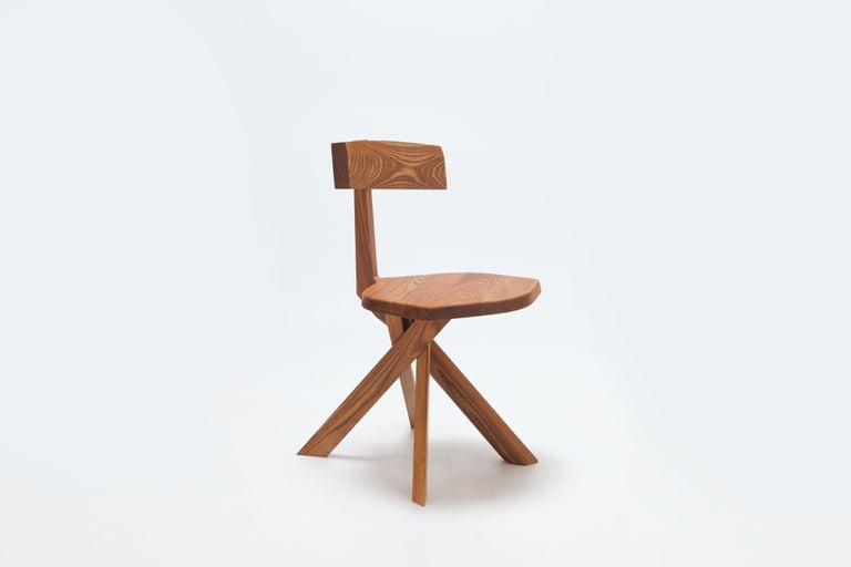 Pierre Chapo S34 Chair in Solid Elm, 4 Pcs Available 'Ship's from Stock ...