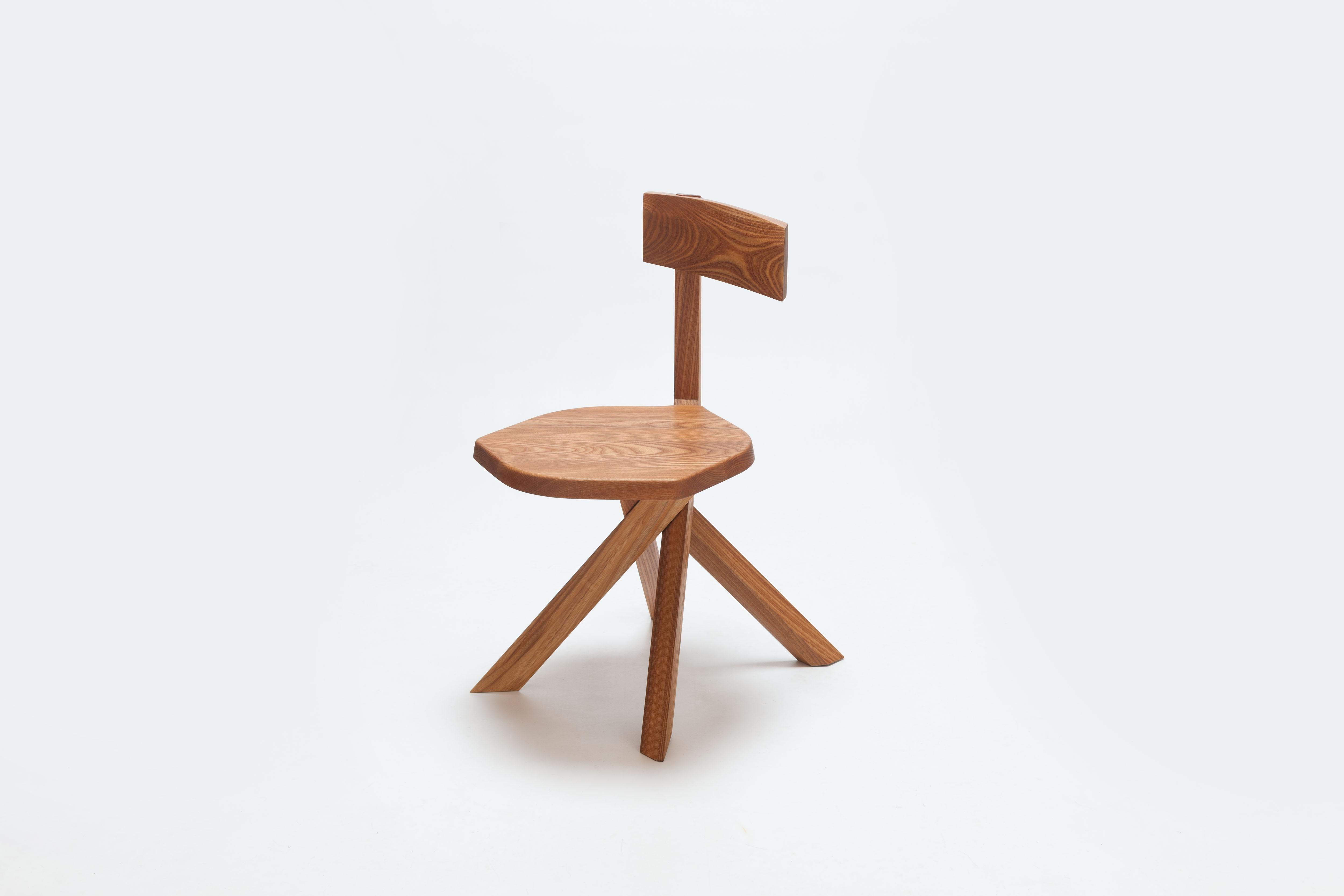 Pierre Chapo S34 Chair(s) in Solid Elm  -- ' Shipping from Stock ' In New Condition For Sale In Utrecht, NL