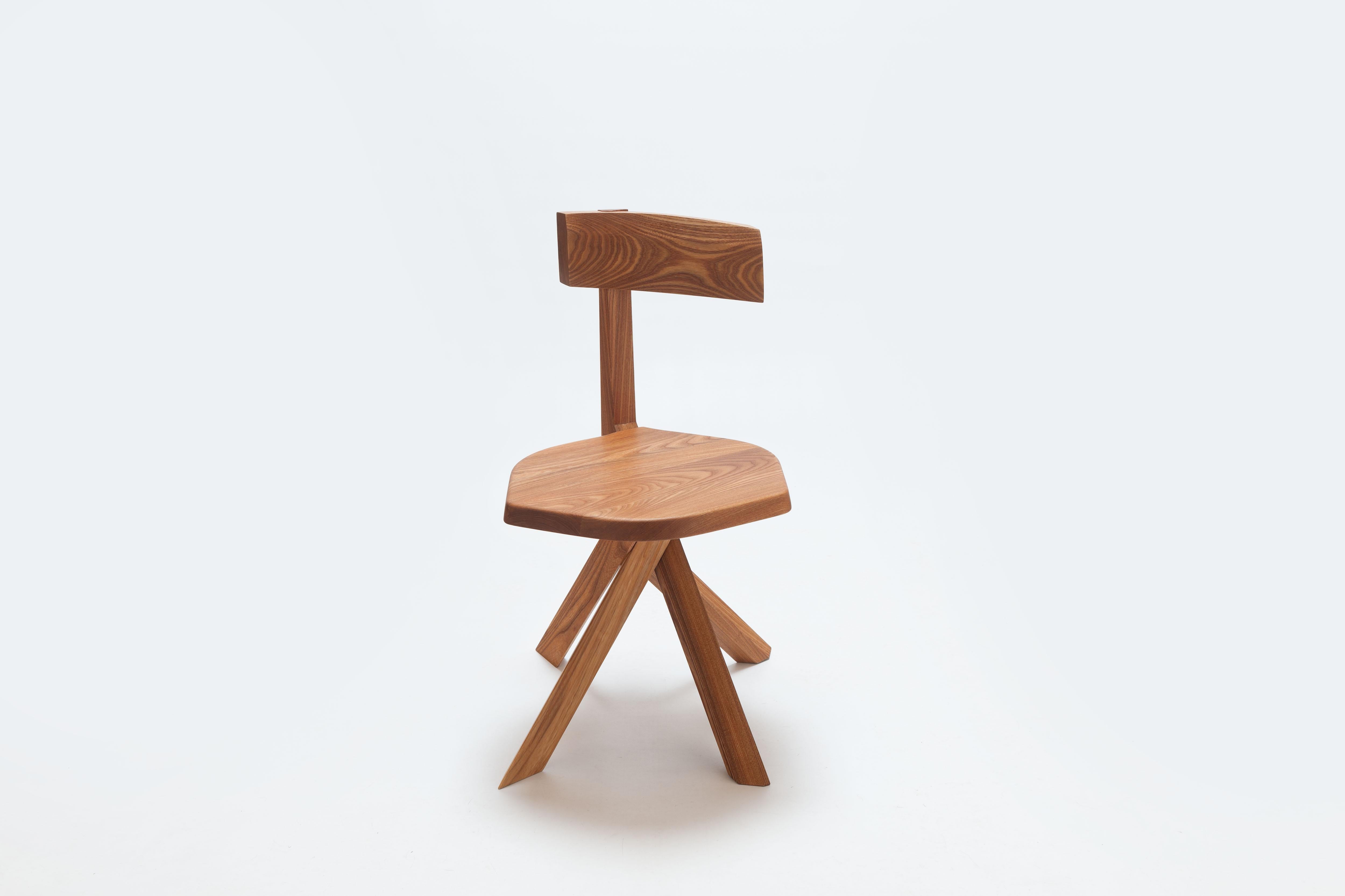 Pierre Chapo S34 Chair(s) in Solid Elm  -- ' Shipping from Stock ' For Sale 2