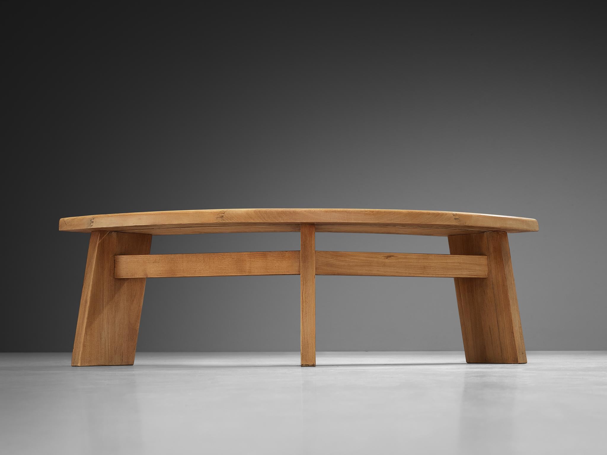 Pierre Chapo 'S38A’ Bench in Solid Elm 1