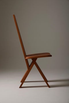 Chaise S45 Pierre Chapo, années 1980