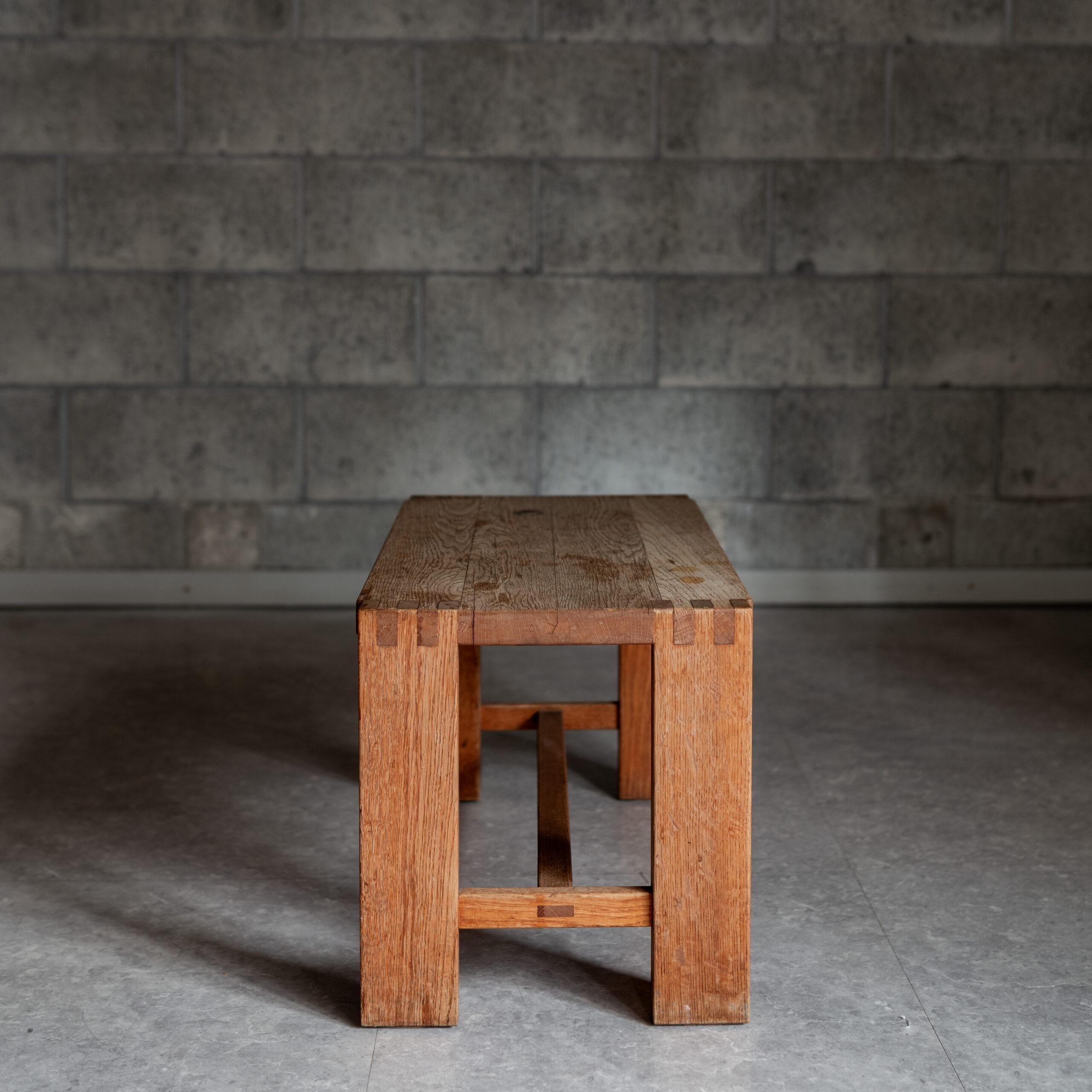French Low Side Table, Pierre Chapo, France, 1970s For Sale