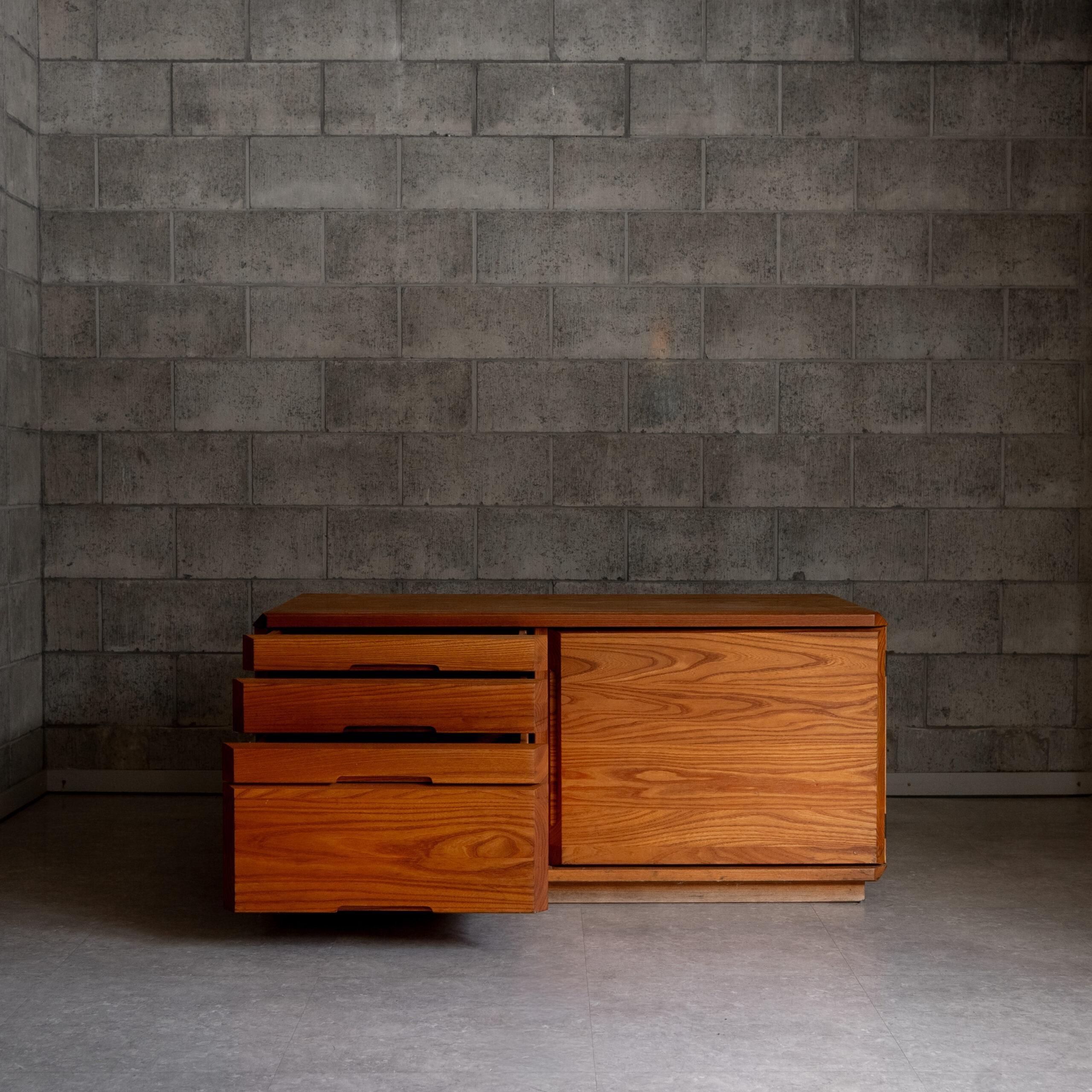 Pierre Chapo Sideboard, B40 In Good Condition For Sale In Tokyo, Tokyo