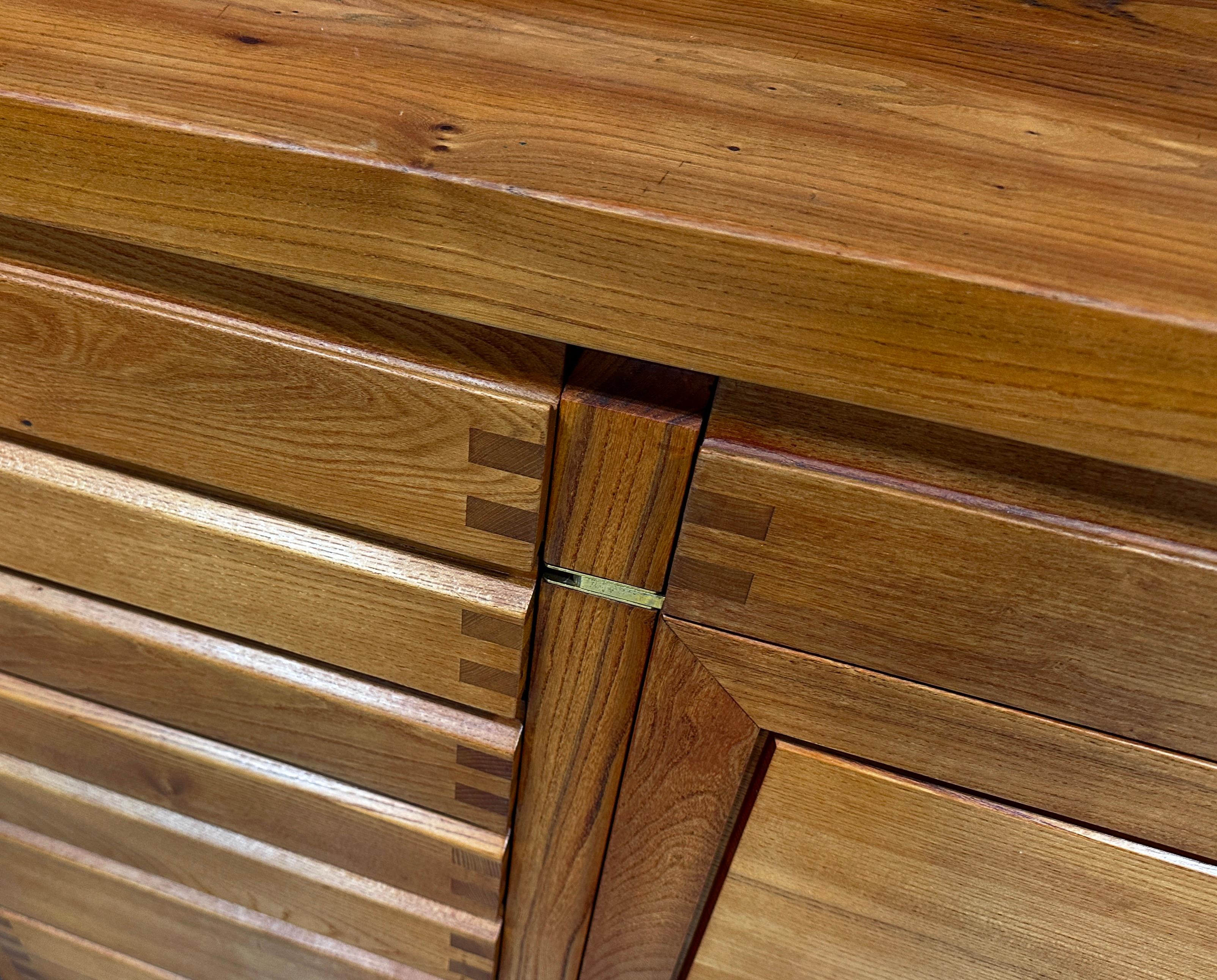 Pierre Chapo Sideboard Buffet Dresser Model R13A For Sale 1