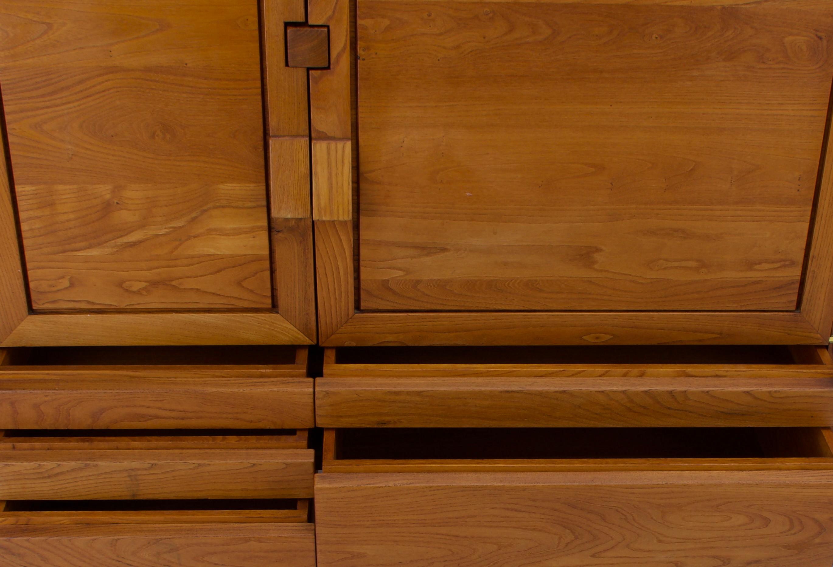 Elm Pierre Chapo Sideboard  Buffet Model R18 For Sale